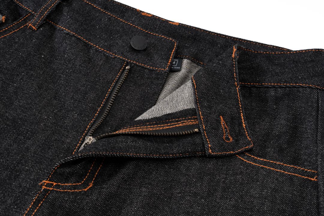 Barrel Wide Leg Jeans - Raw Indigo - Image 14