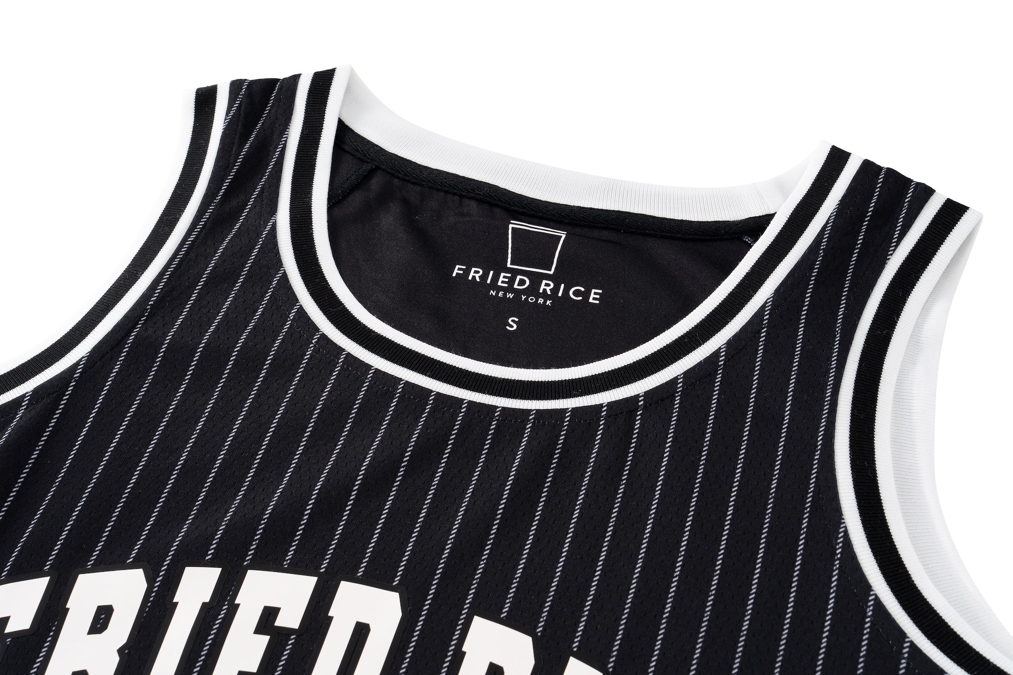 FRIED RICE Basketball Jersey - Pinstripe - Image 12