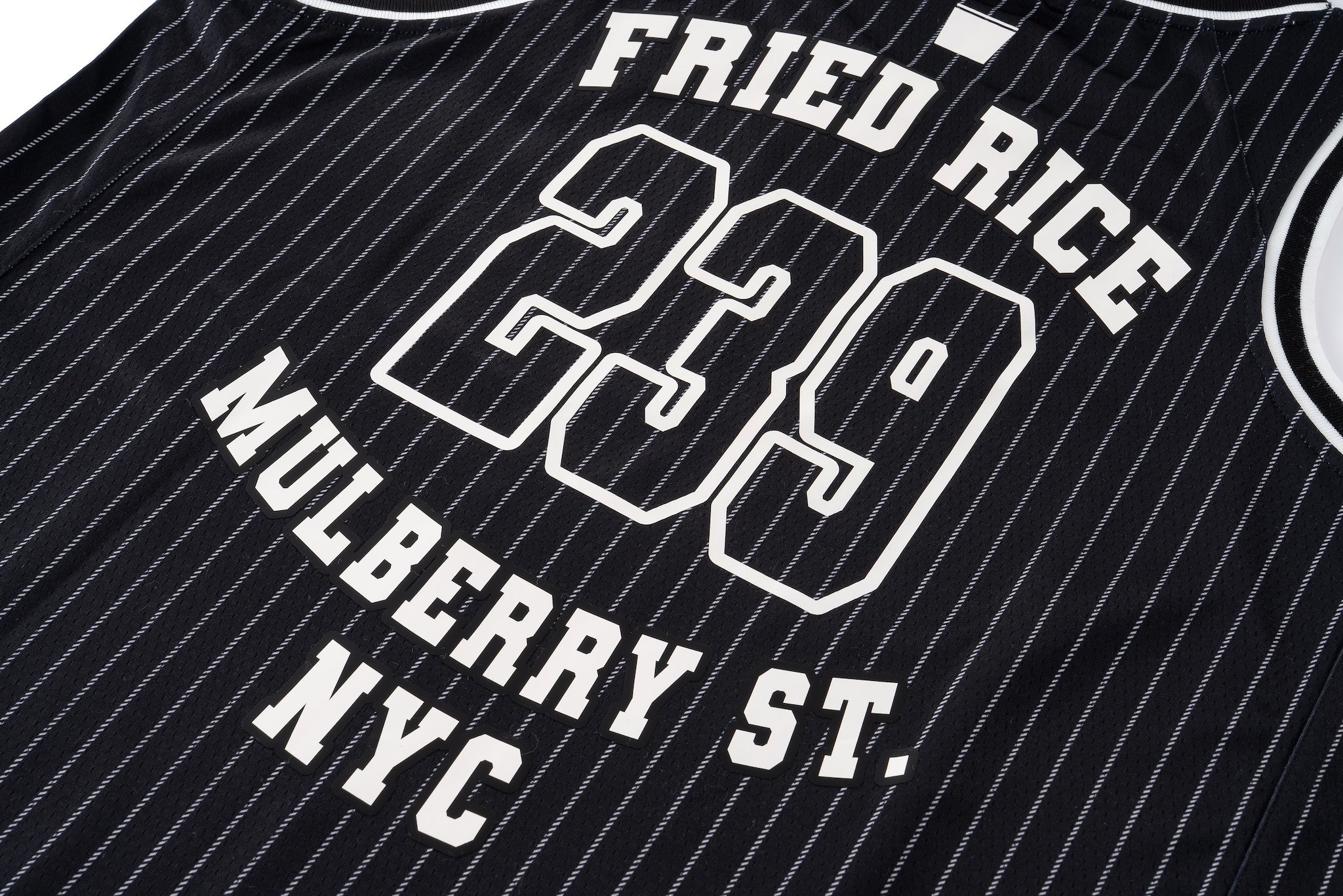 FRIED RICE Basketball Jersey - Pinstripe - Image 16