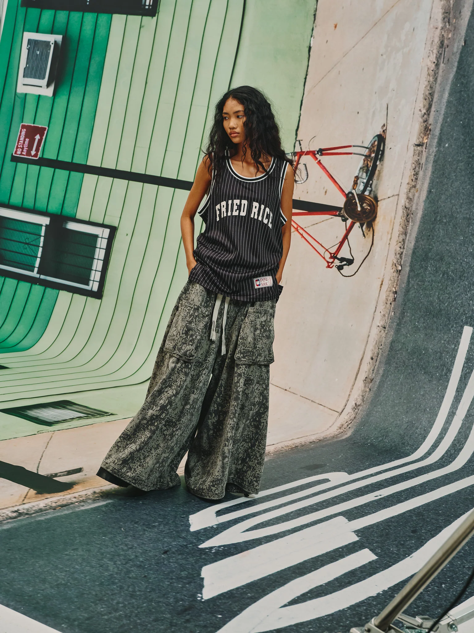 FRIED RICE Basketball Jersey - Pinstripe - Image 18