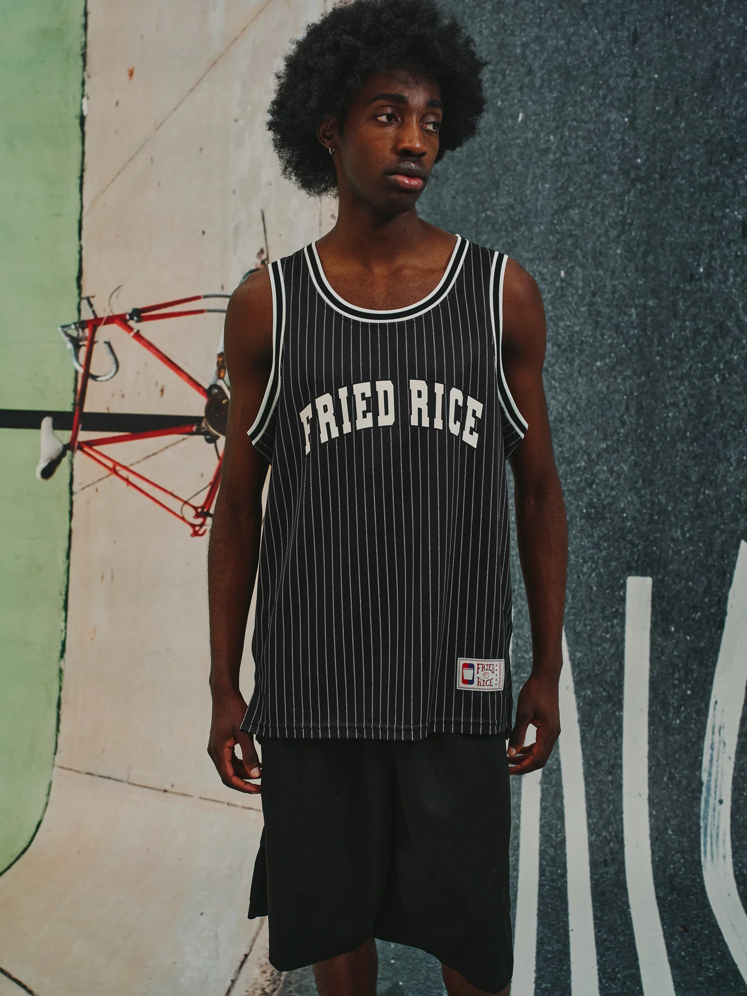 FRIED RICE Basketball Jersey - Pinstripe - Image 19