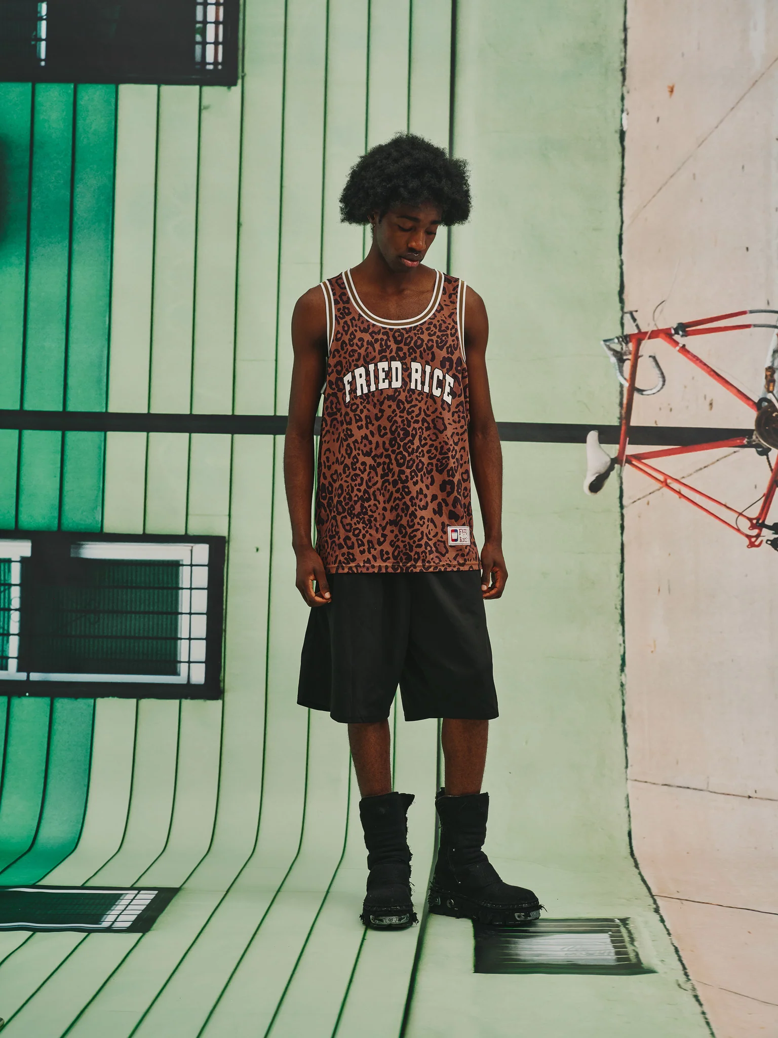 FRIED RICE Basketball Jersey - Leopard Print - Image 15