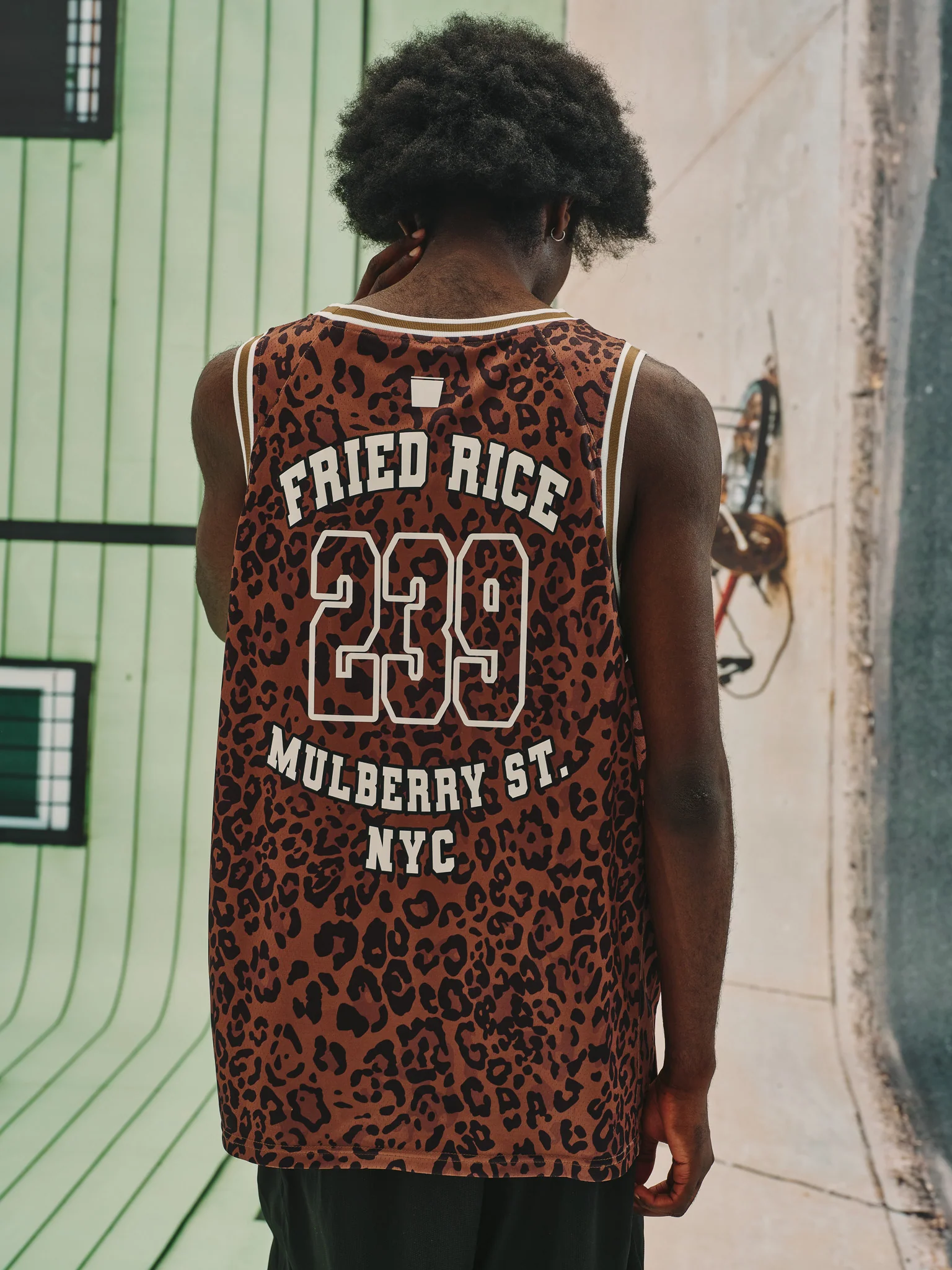 FRIED RICE Basketball Jersey - Leopard Print - Image 16