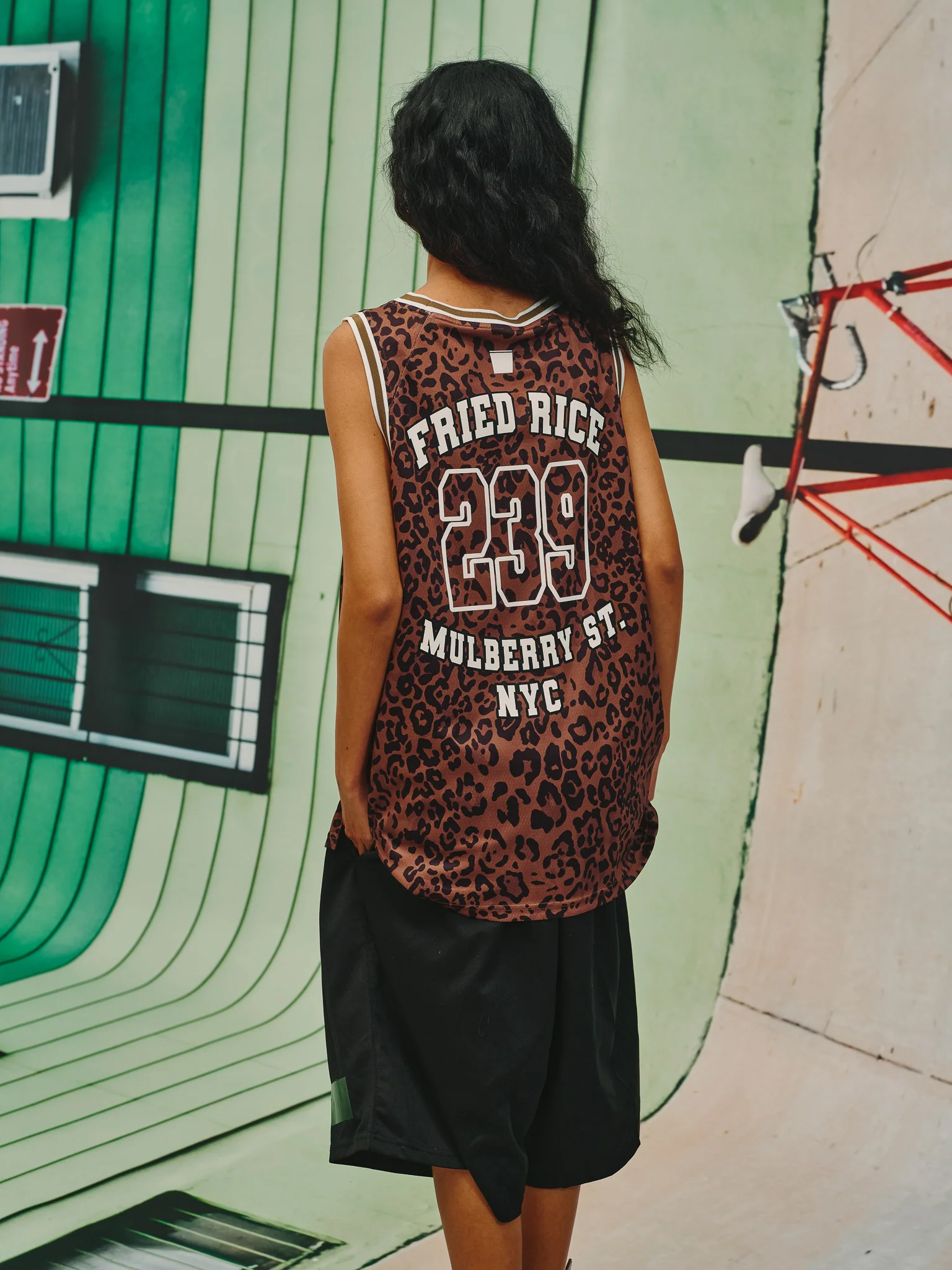 FRIED RICE Basketball Jersey - Leopard Print - Image 18