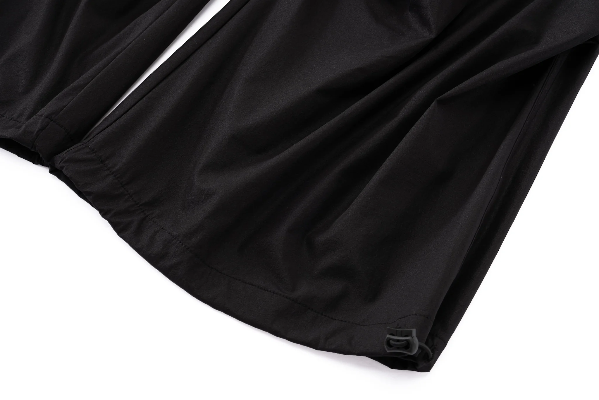 Breezy Draped Utility Pants - Black - Image 17