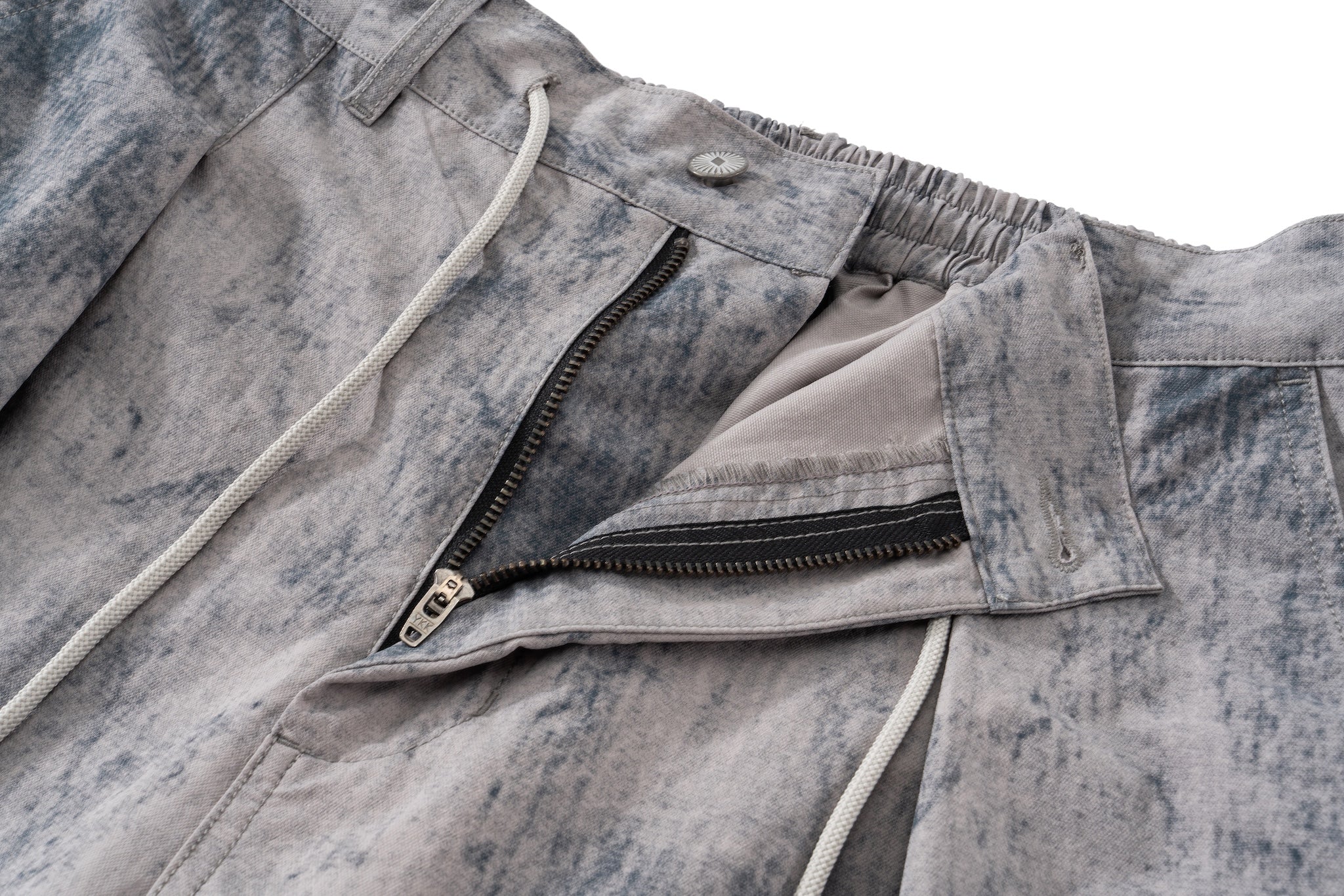 Brush Camo Cargos - Grey, Indigo - Image 14
