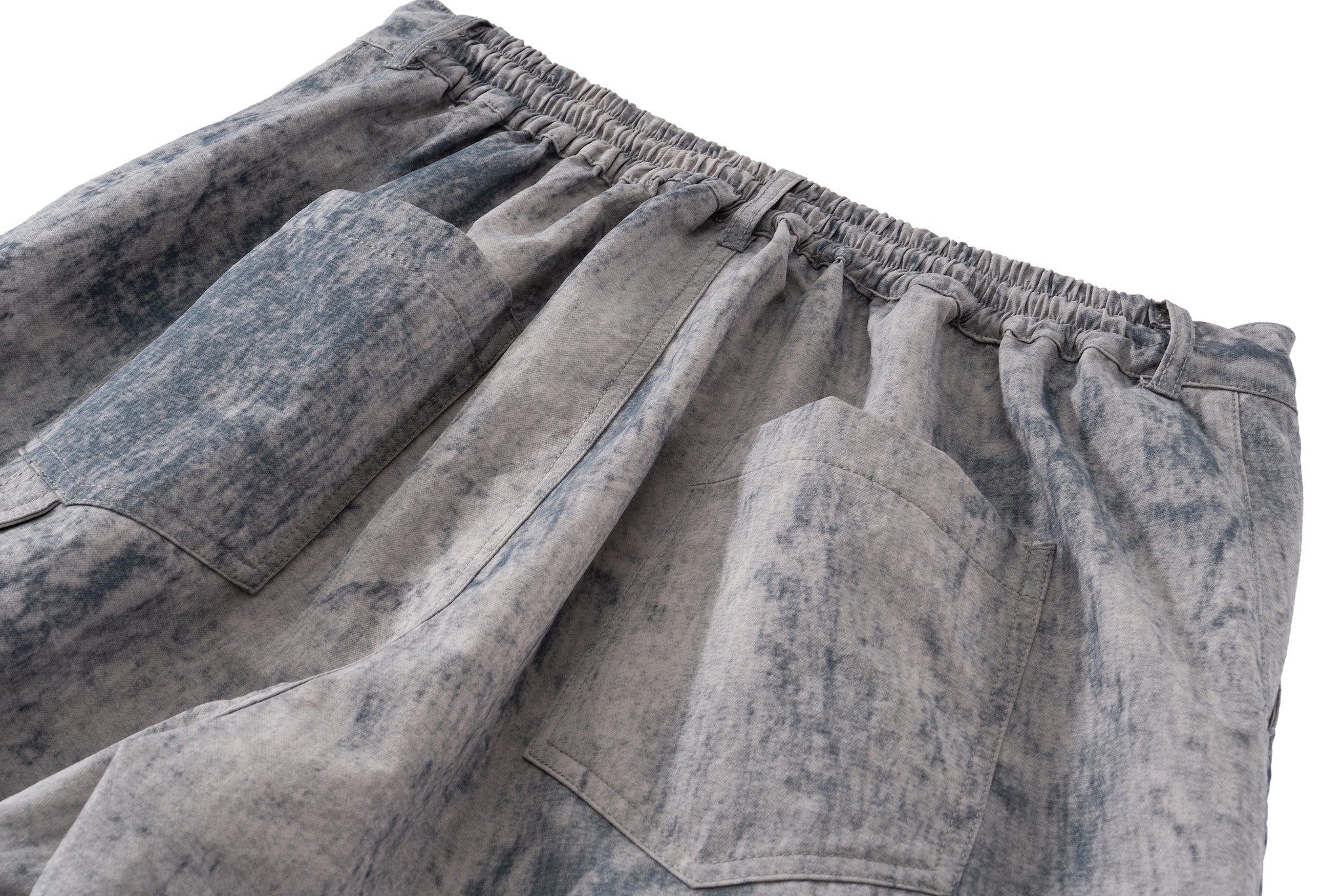 Brush Camo Cargos - Grey, Indigo - Image 15