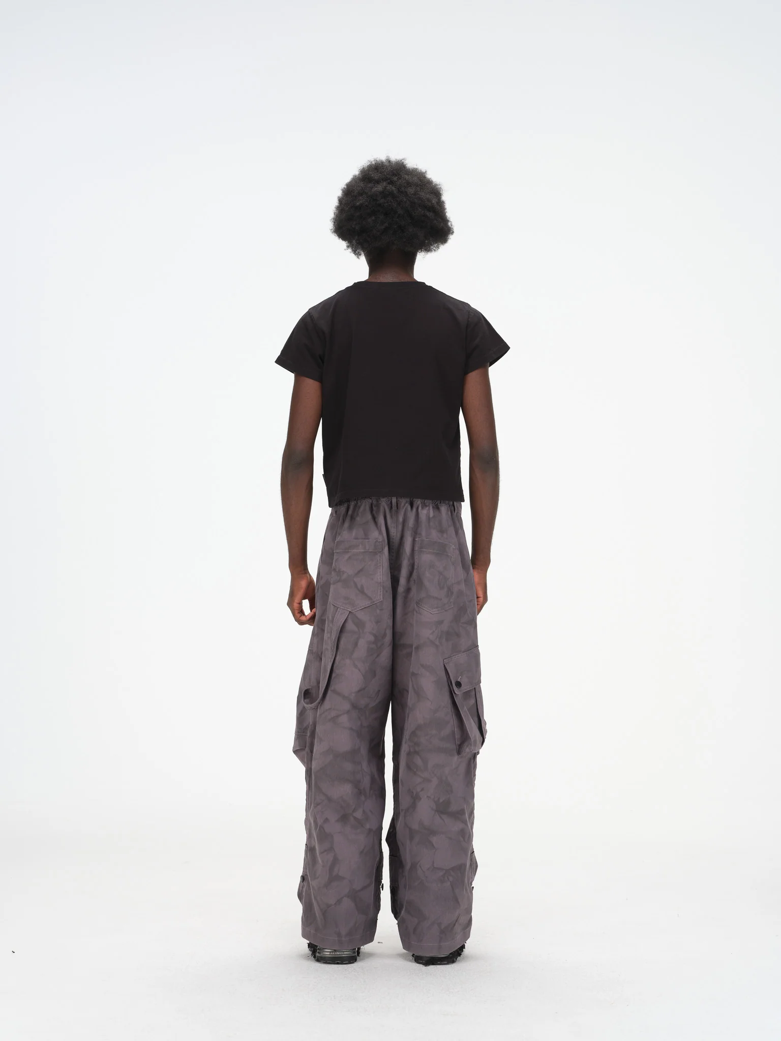 Brush Camo Cargos - Purple Tonal - Image 5