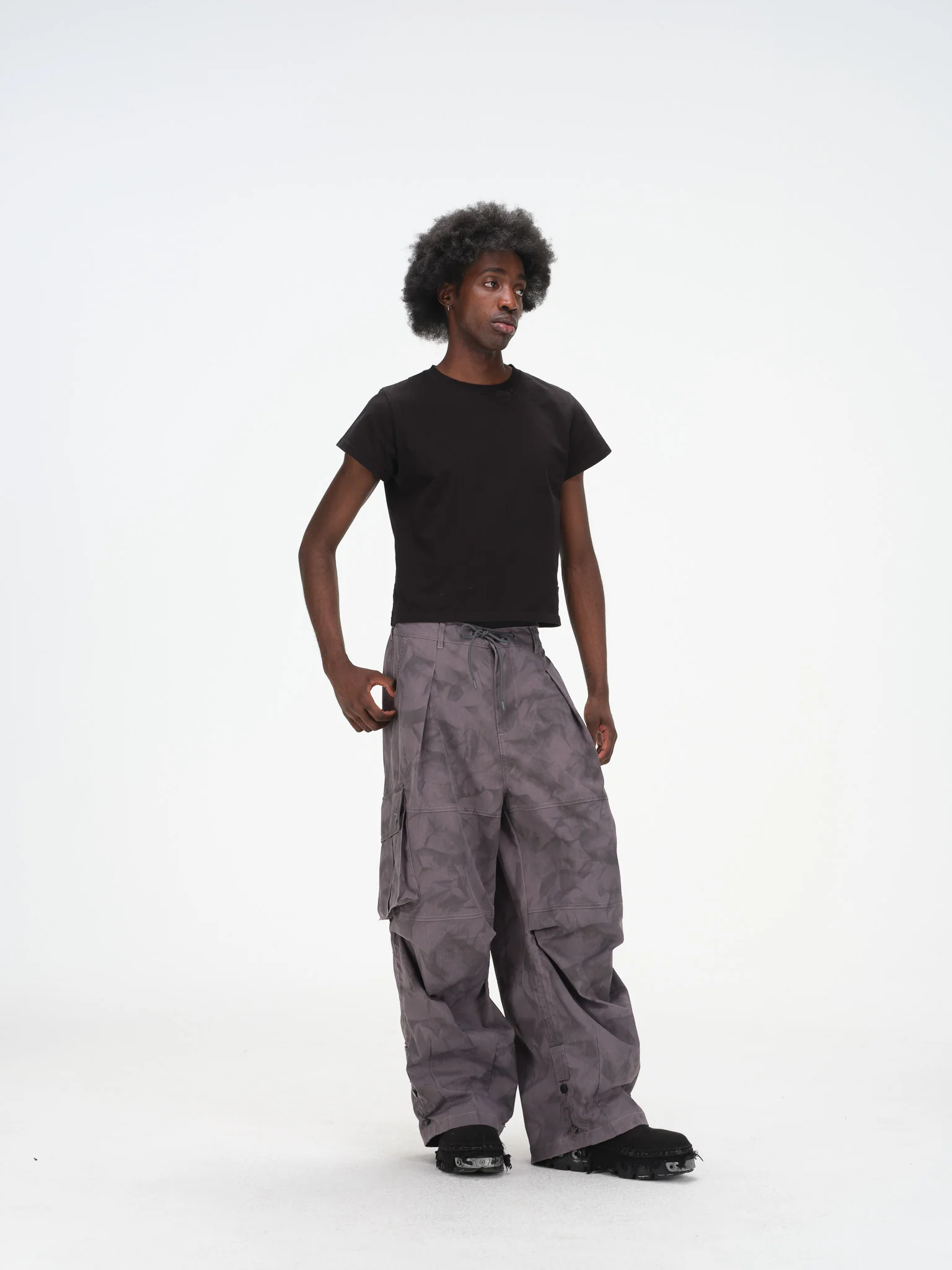 Brush Camo Cargos - Purple Tonal - Image 6