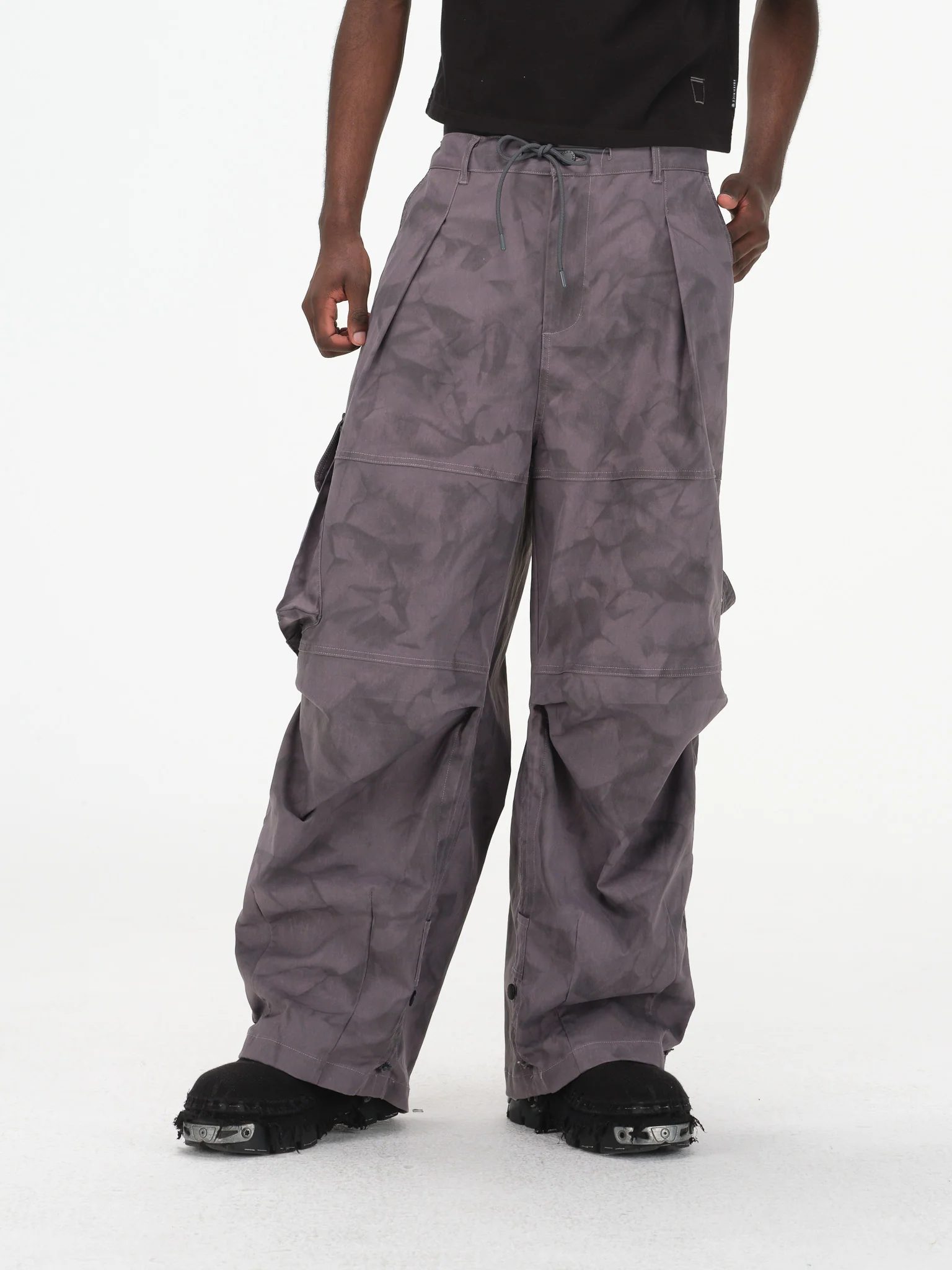 Brush Camo Cargos - Purple Tonal - Image 7