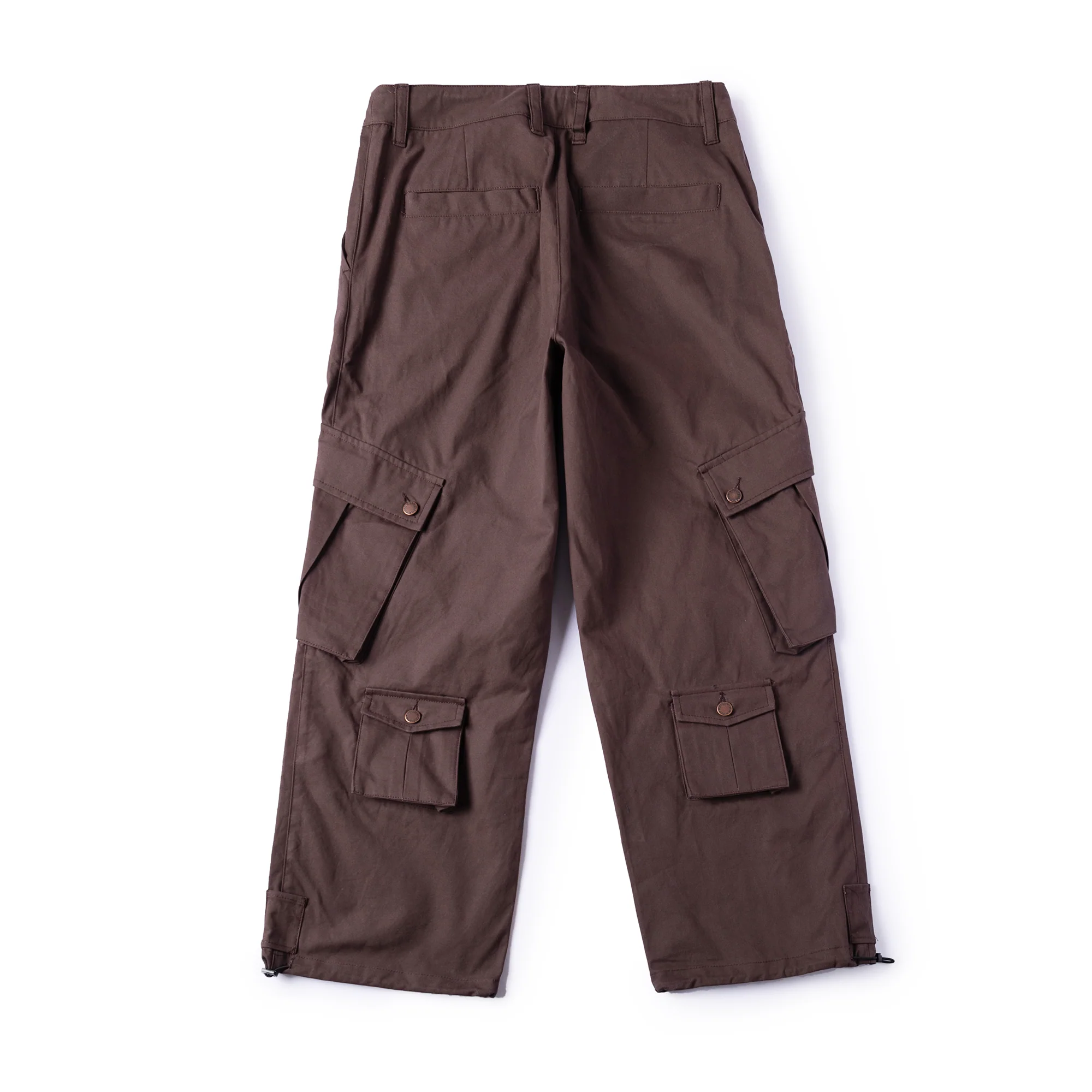 Cargo Pants - Calf Pockets - Brown - Image 15