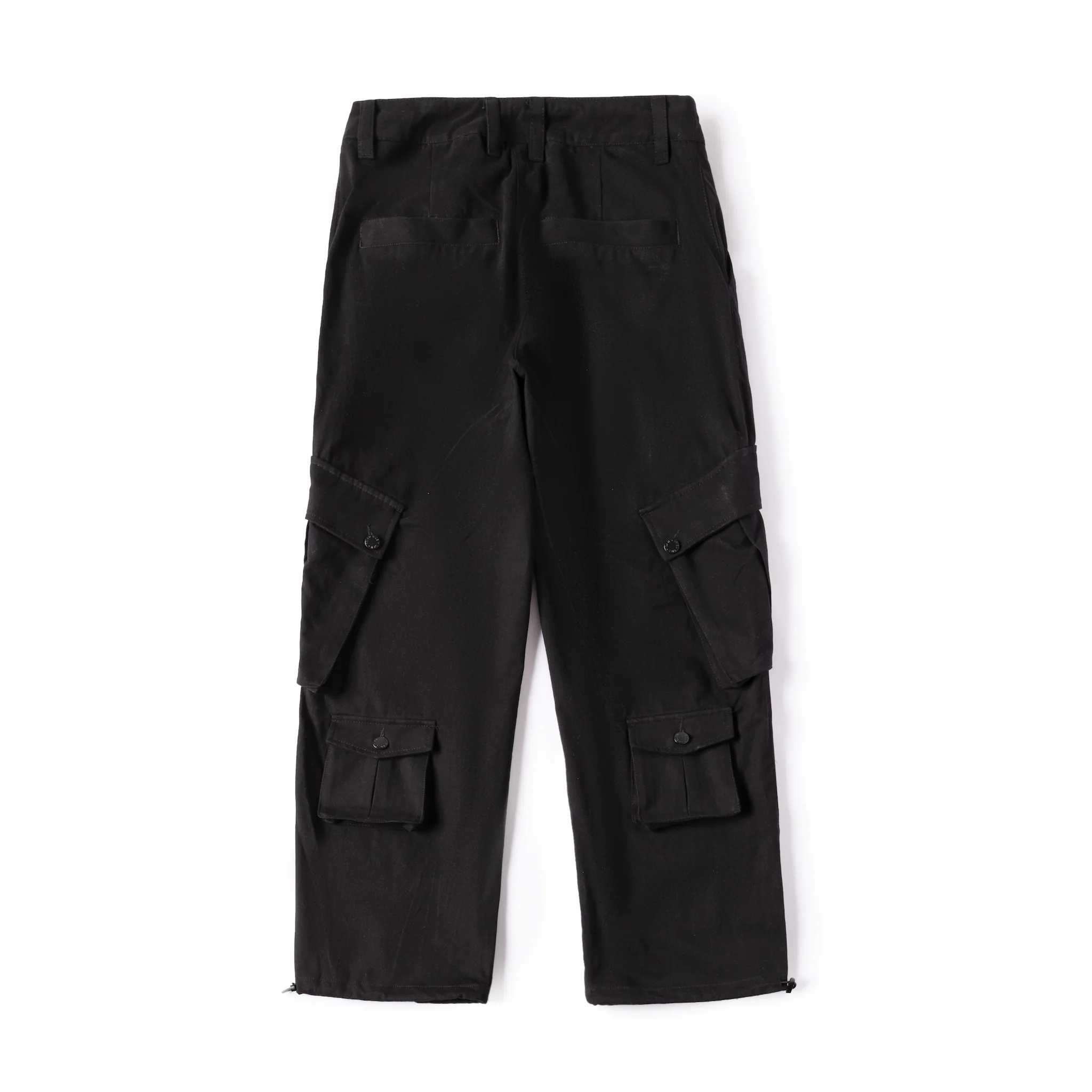 Cargo Pants - Calf Pockets - Black - Image 4