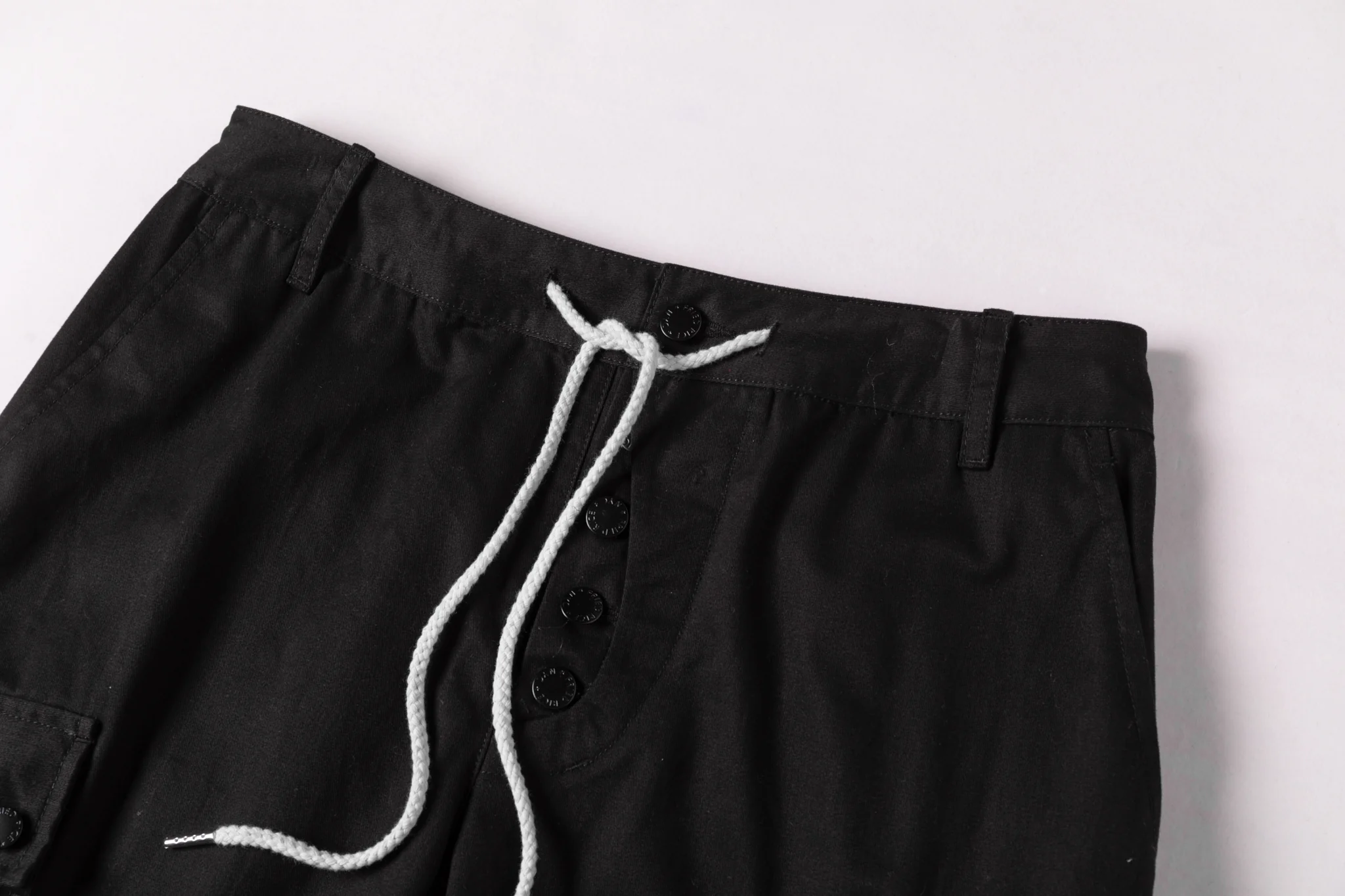 Cargo Strap Pants - Black - Image 15