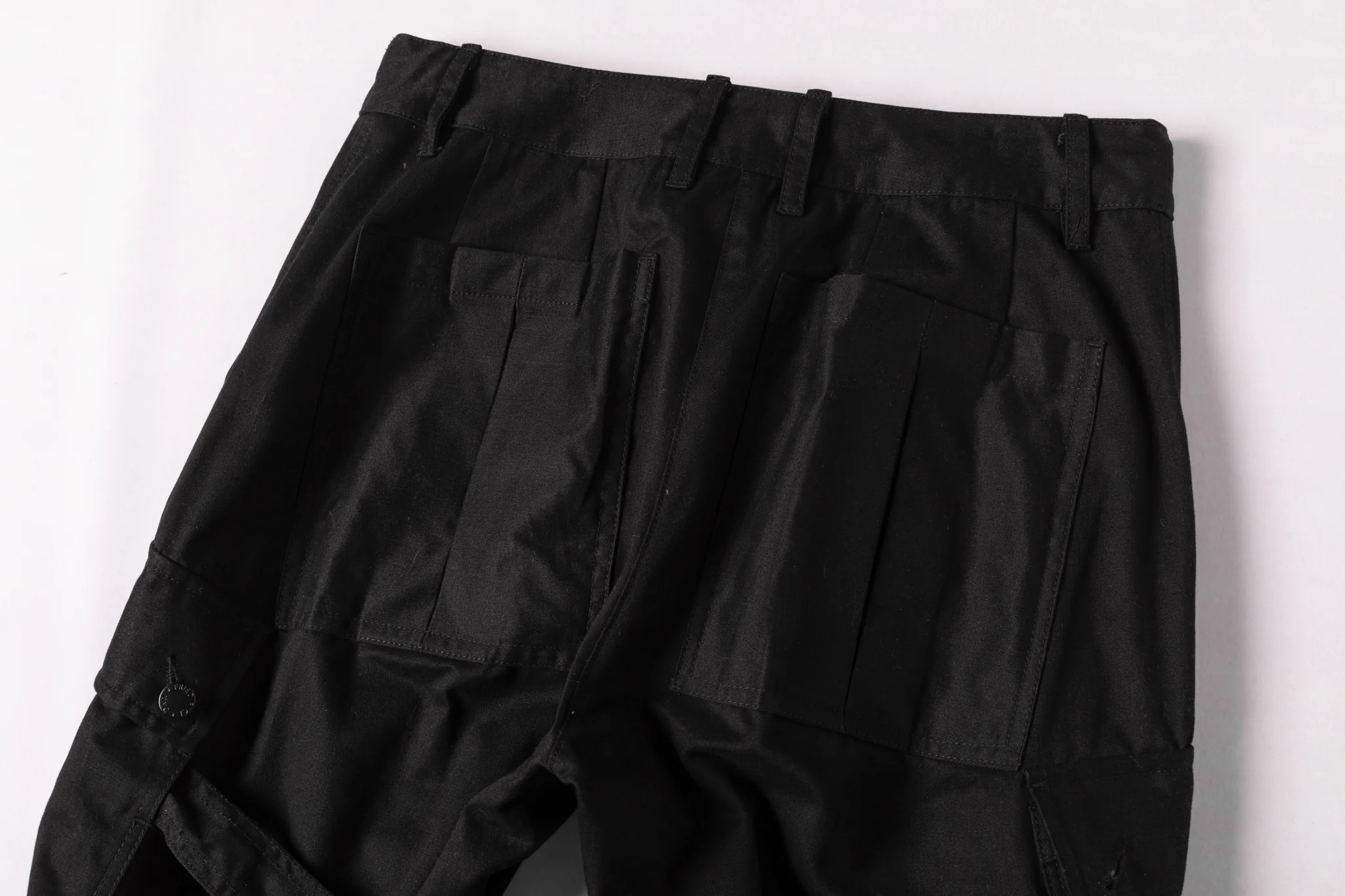 Cargo Strap Pants - Black - Image 19