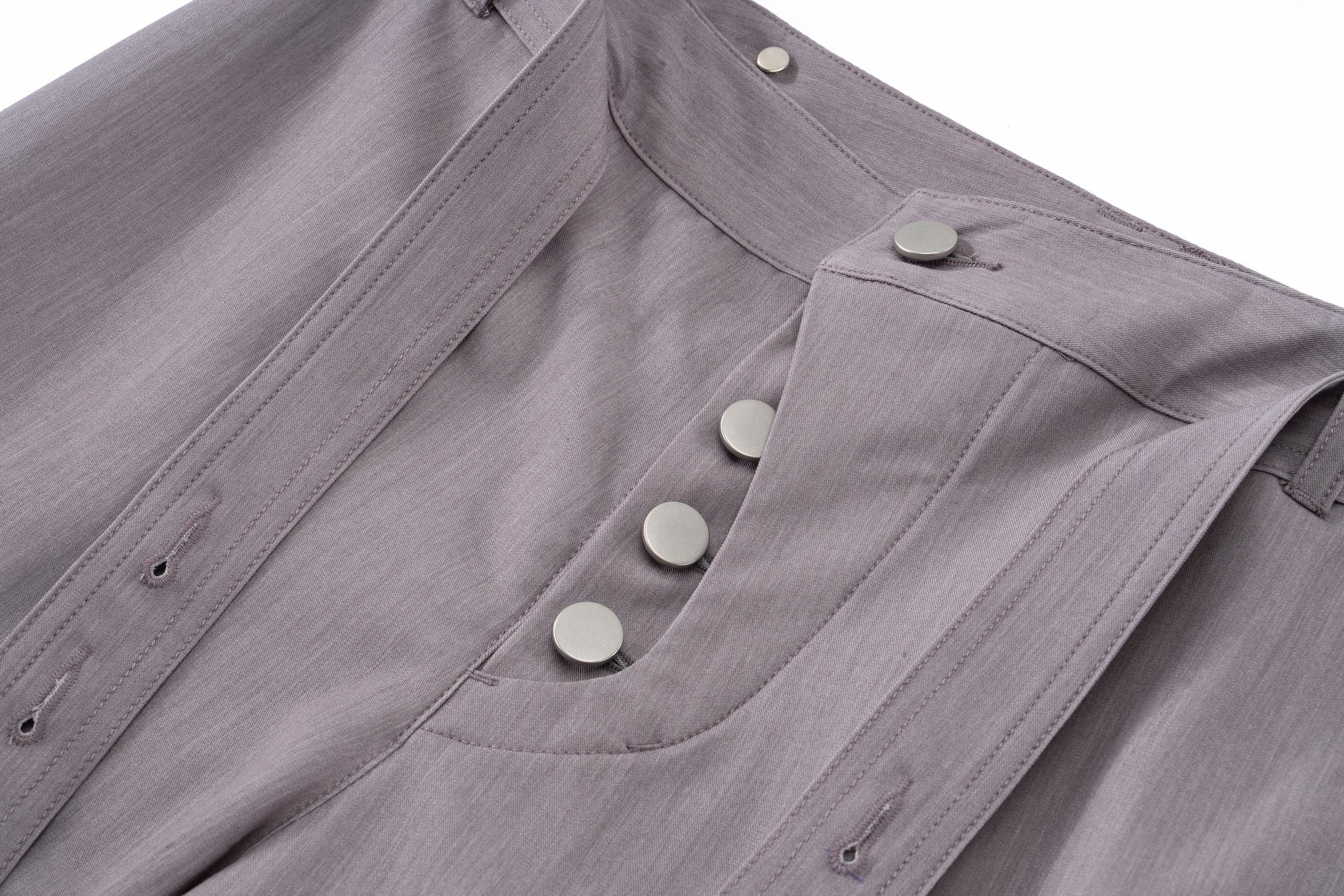 Cargo Strap Pants - Lavender Grey - Image 17