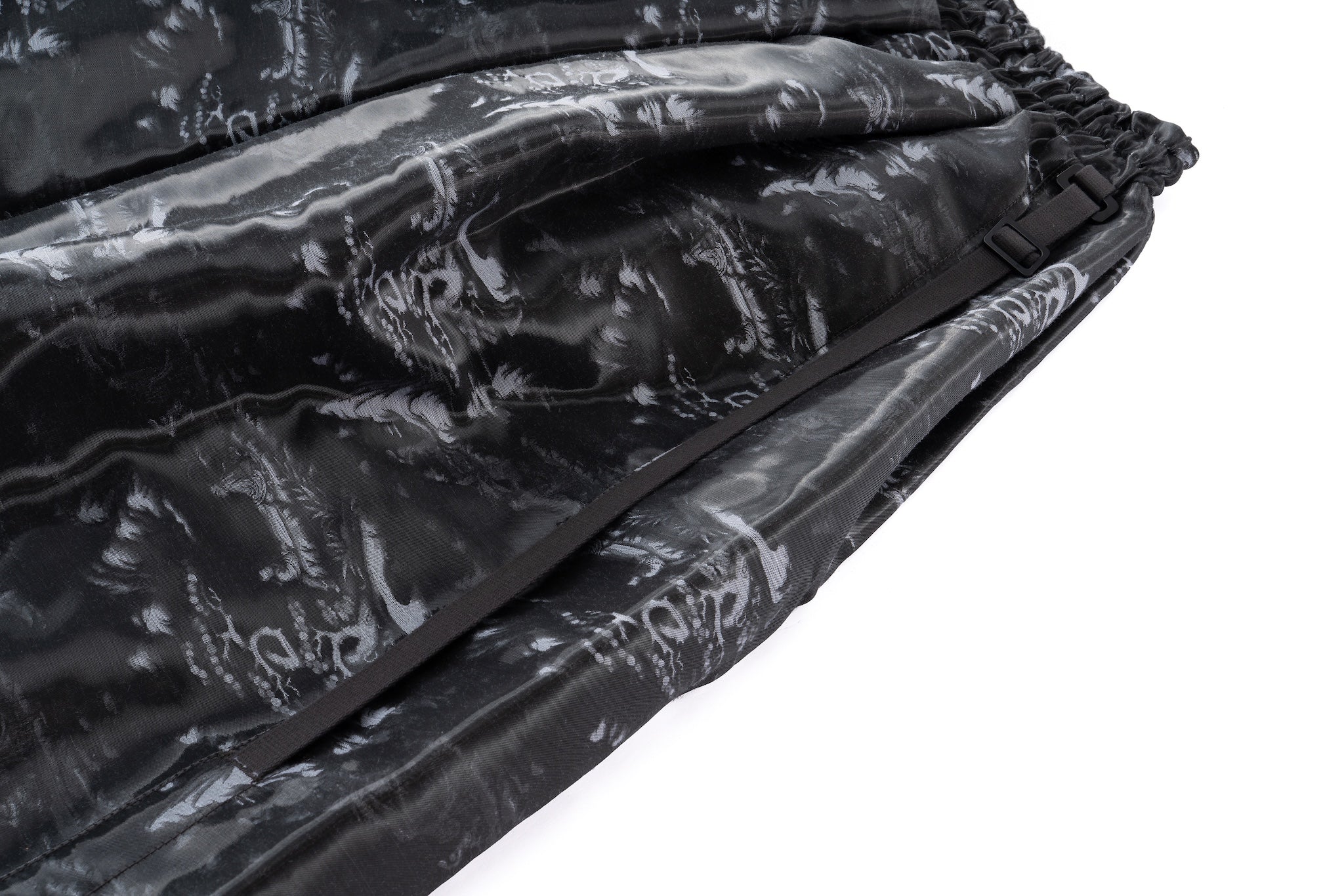 Constructed Bubble Skirt - Glossy Ink Wash - Image 15