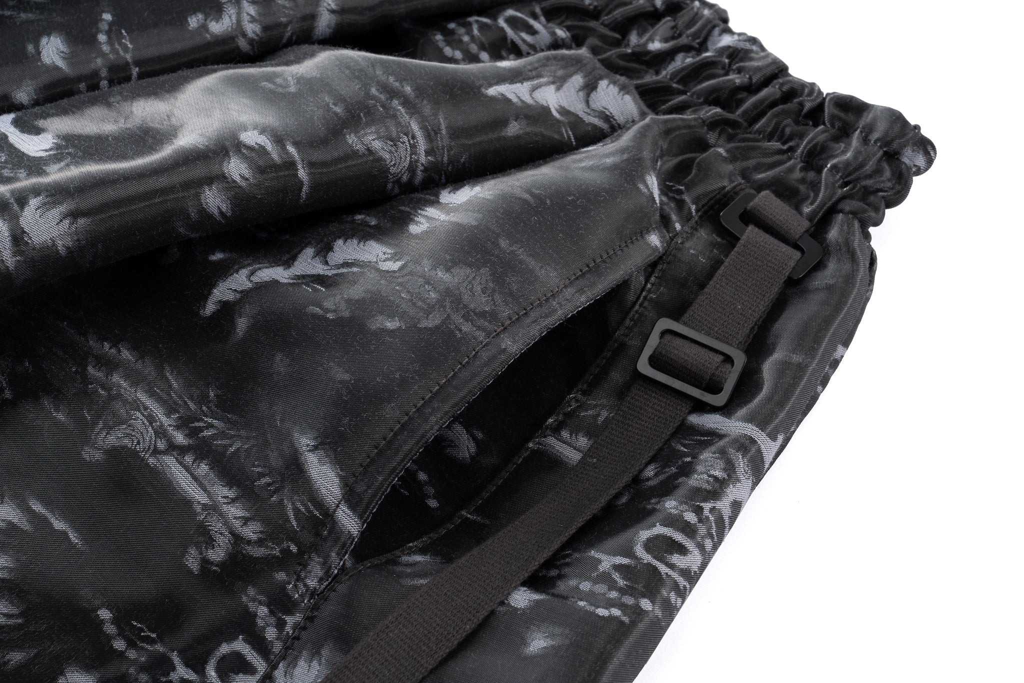 Constructed Bubble Skirt - Glossy Ink Wash - Image 16