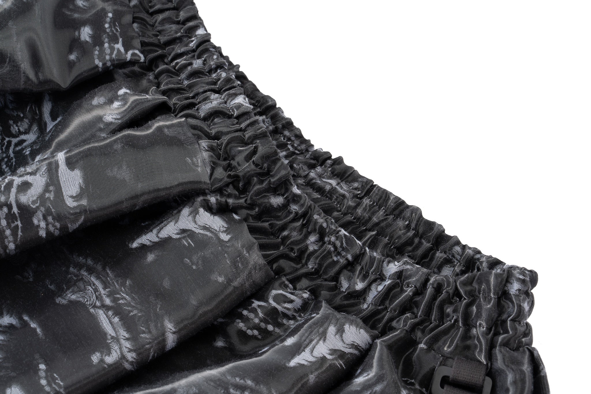 Constructed Bubble Skirt - Glossy Ink Wash - Image 17