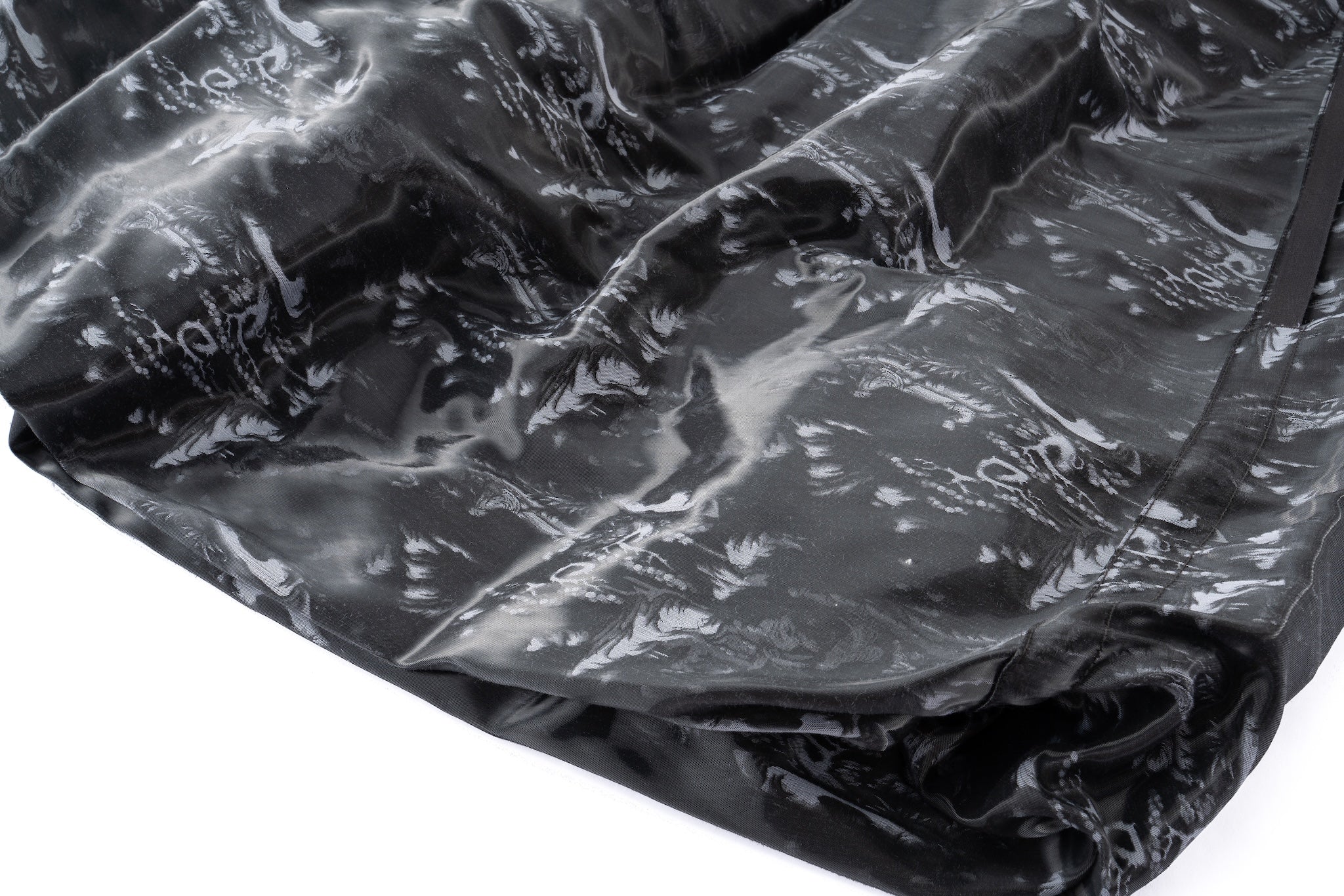 Constructed Bubble Skirt - Glossy Ink Wash - Image 18