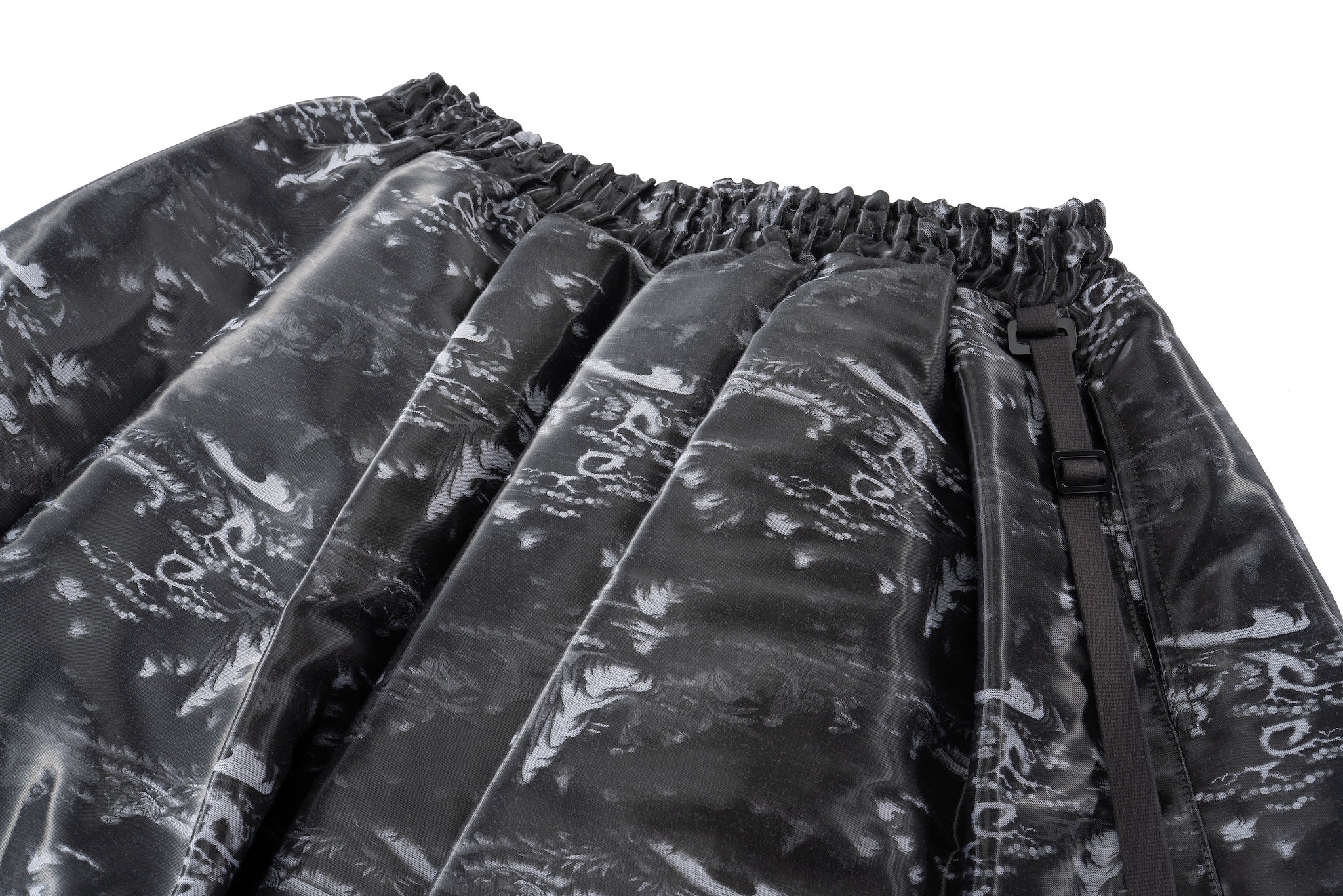 Constructed Bubble Skirt - Glossy Ink Wash - Image 19