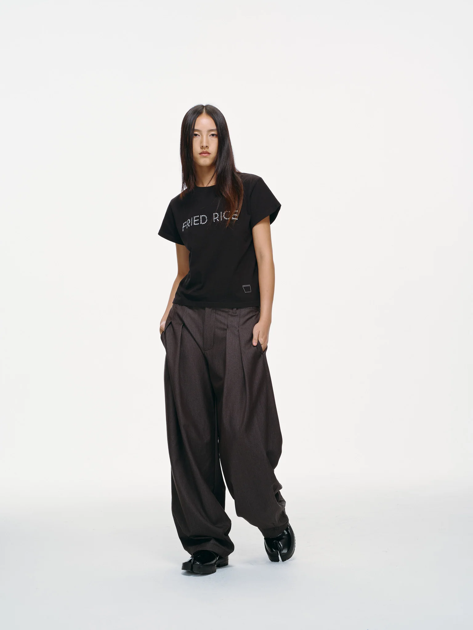 Contour Pleated Trousers – Sable Grey, Relaxed Fit - Image 4