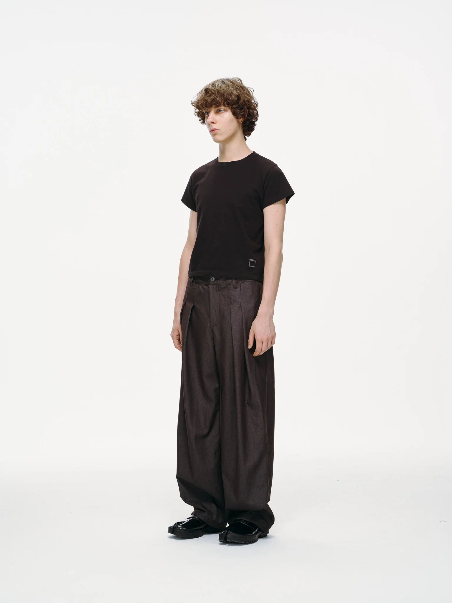 Contour Pleated Trousers – Sable Grey, Relaxed Fit - Image 5
