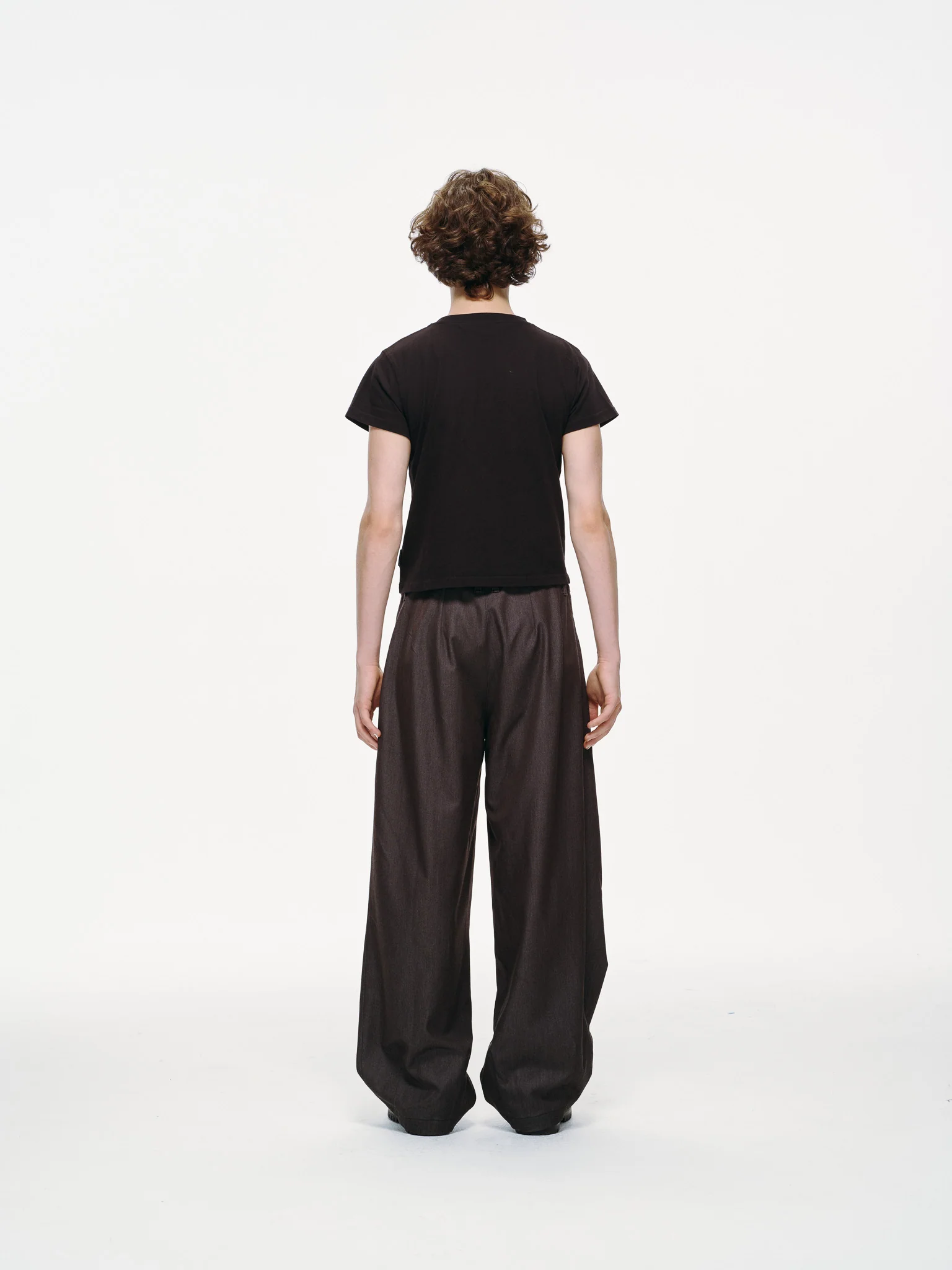 Contour Pleated Trousers – Sable Grey, Relaxed Fit - Image 7