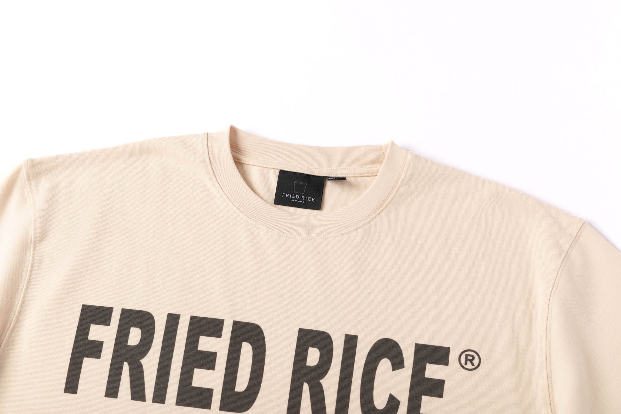 FRIED RICE AS FUCK Tee - Off White - Image 5