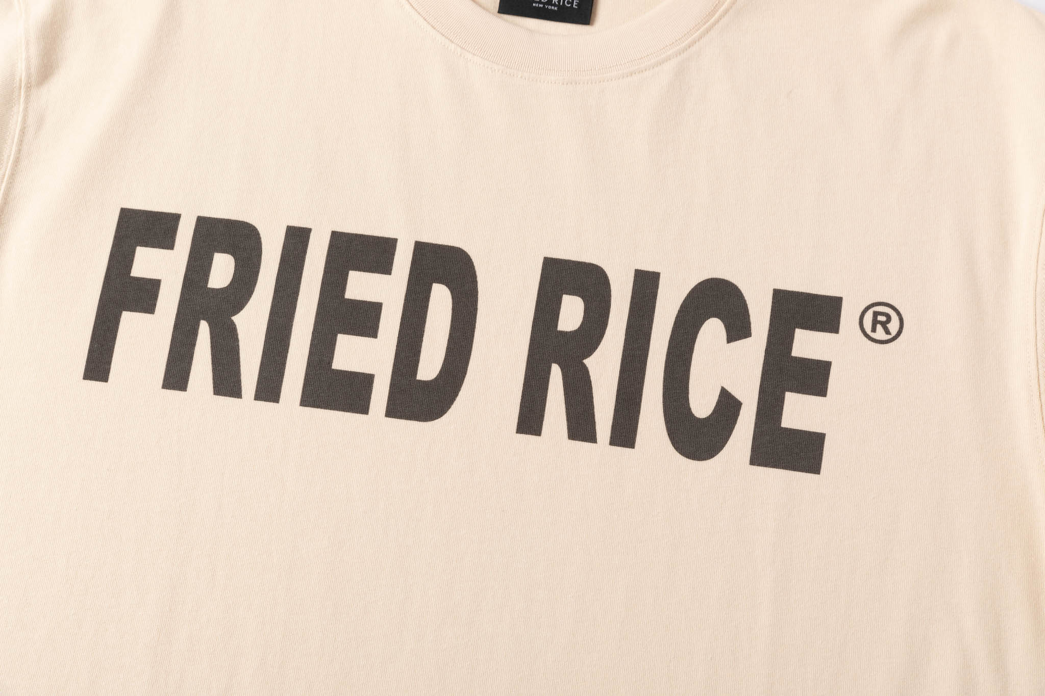 FRIED RICE AS FUCK Tee - Off White - Image 8