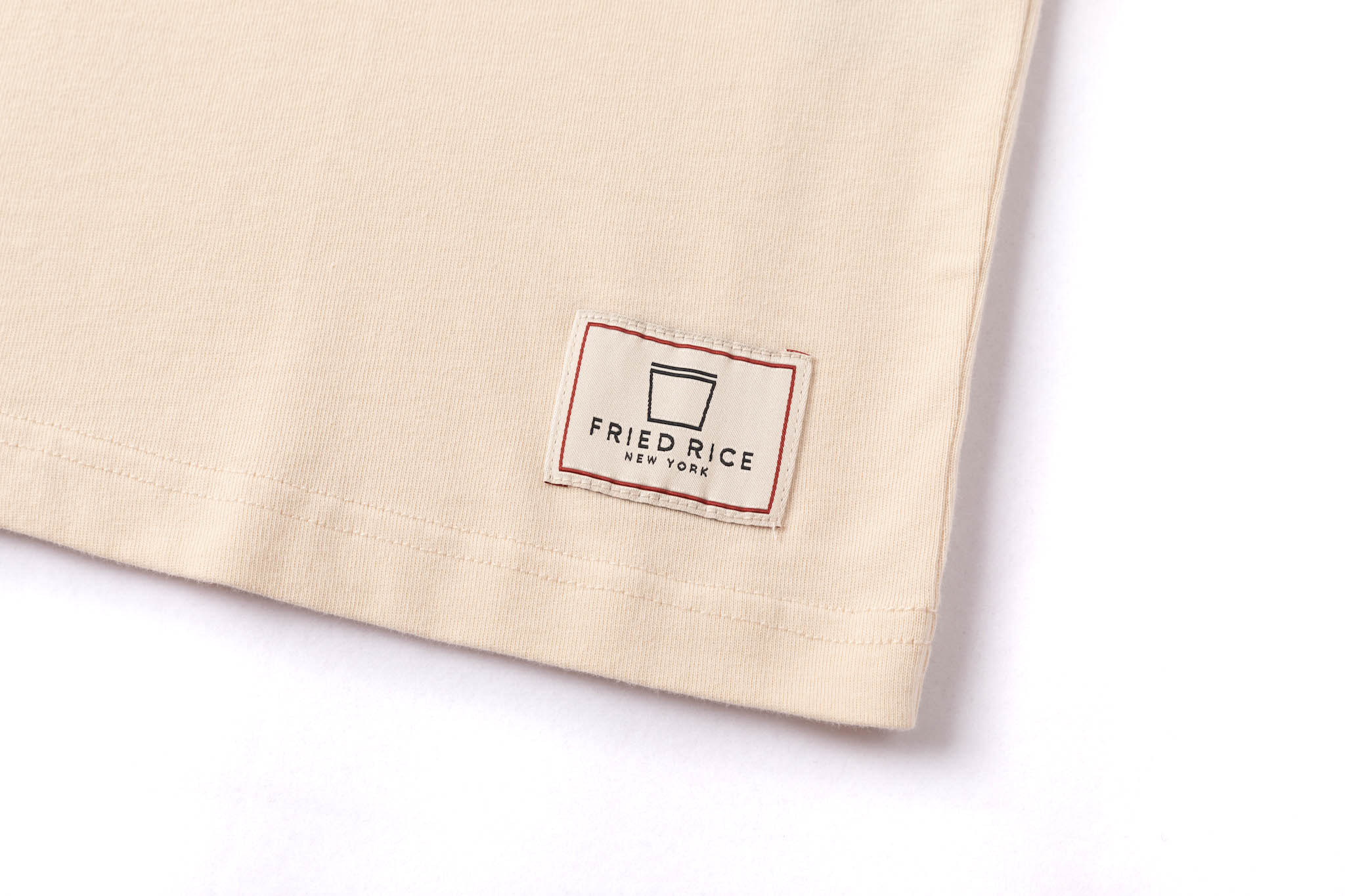 FRIED RICE AS FUCK Tee - Off White - Image 9