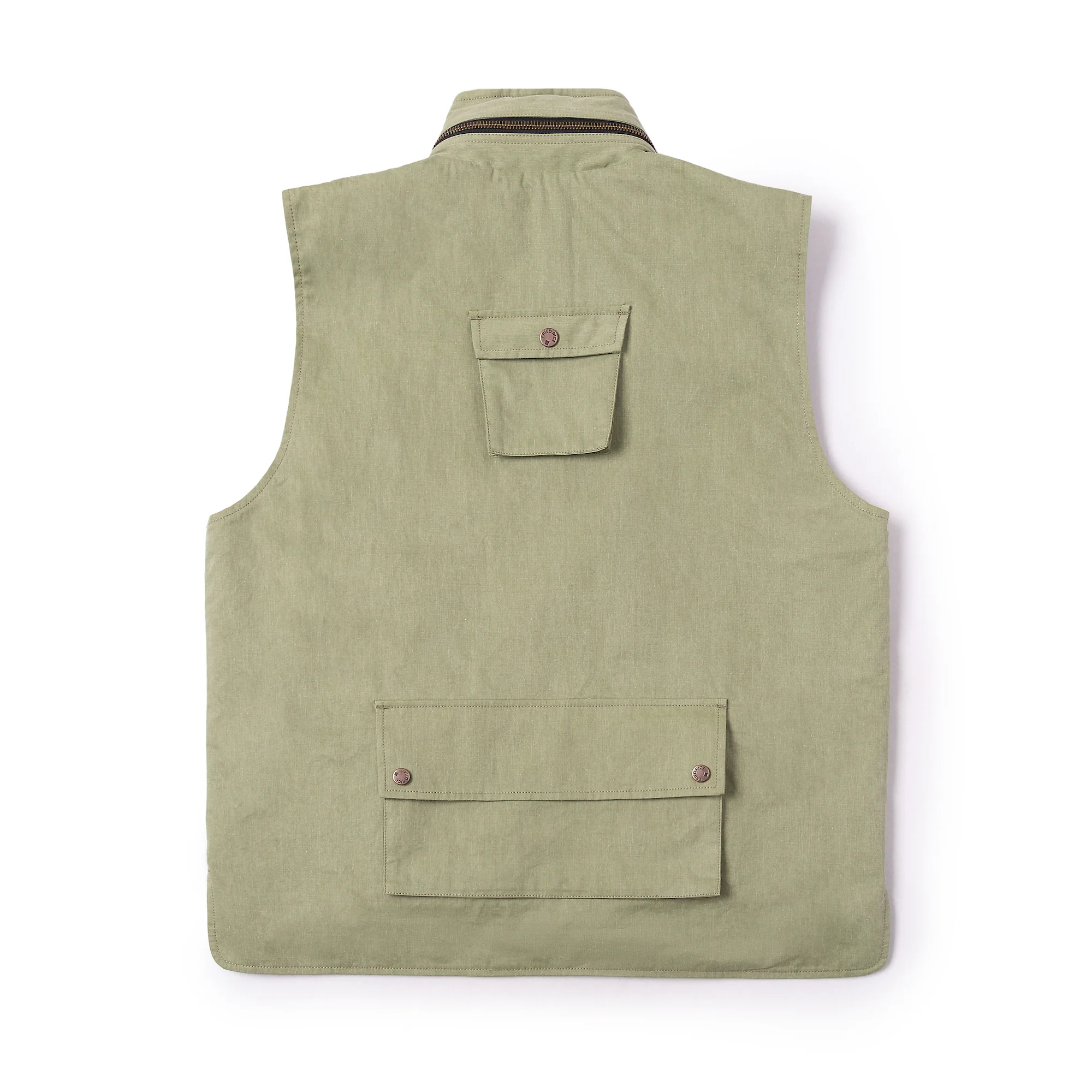Reversible Utility Vest - Green x Stripe (FINAL SALE) - Image 19