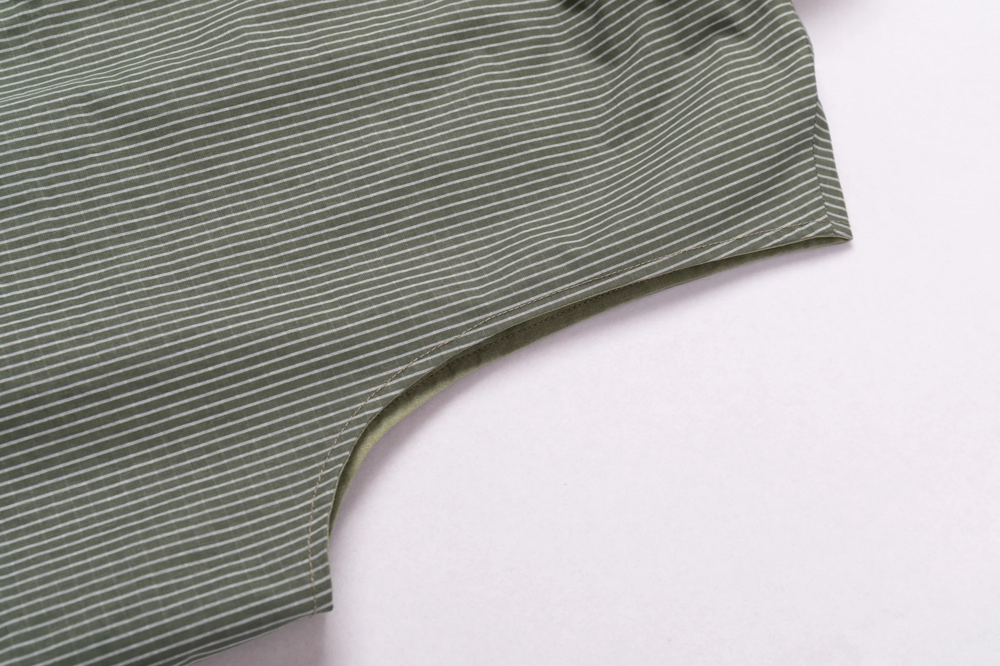 Reversible Utility Vest - Green x Stripe (FINAL SALE) - Image 24