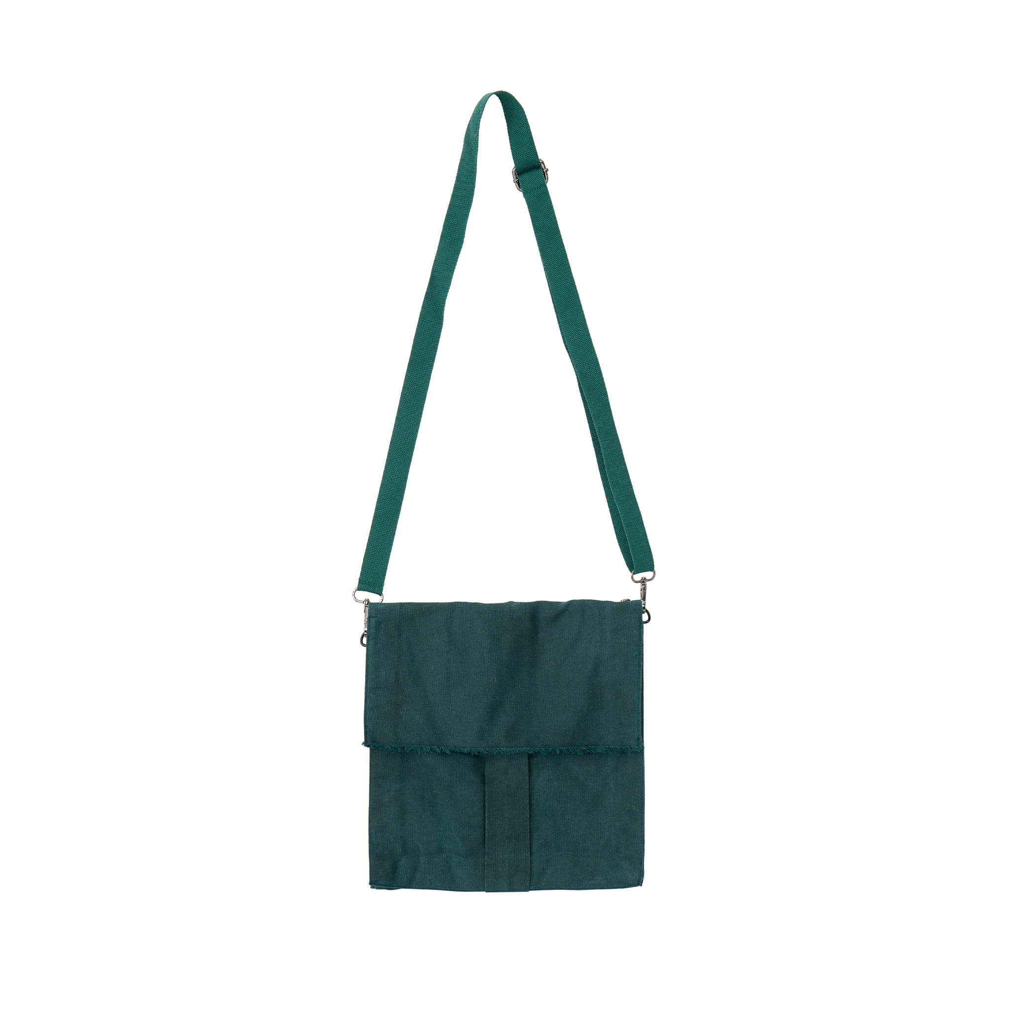 Crossbody Bag Overshirt - Jade Green, Light Wax - Image 23