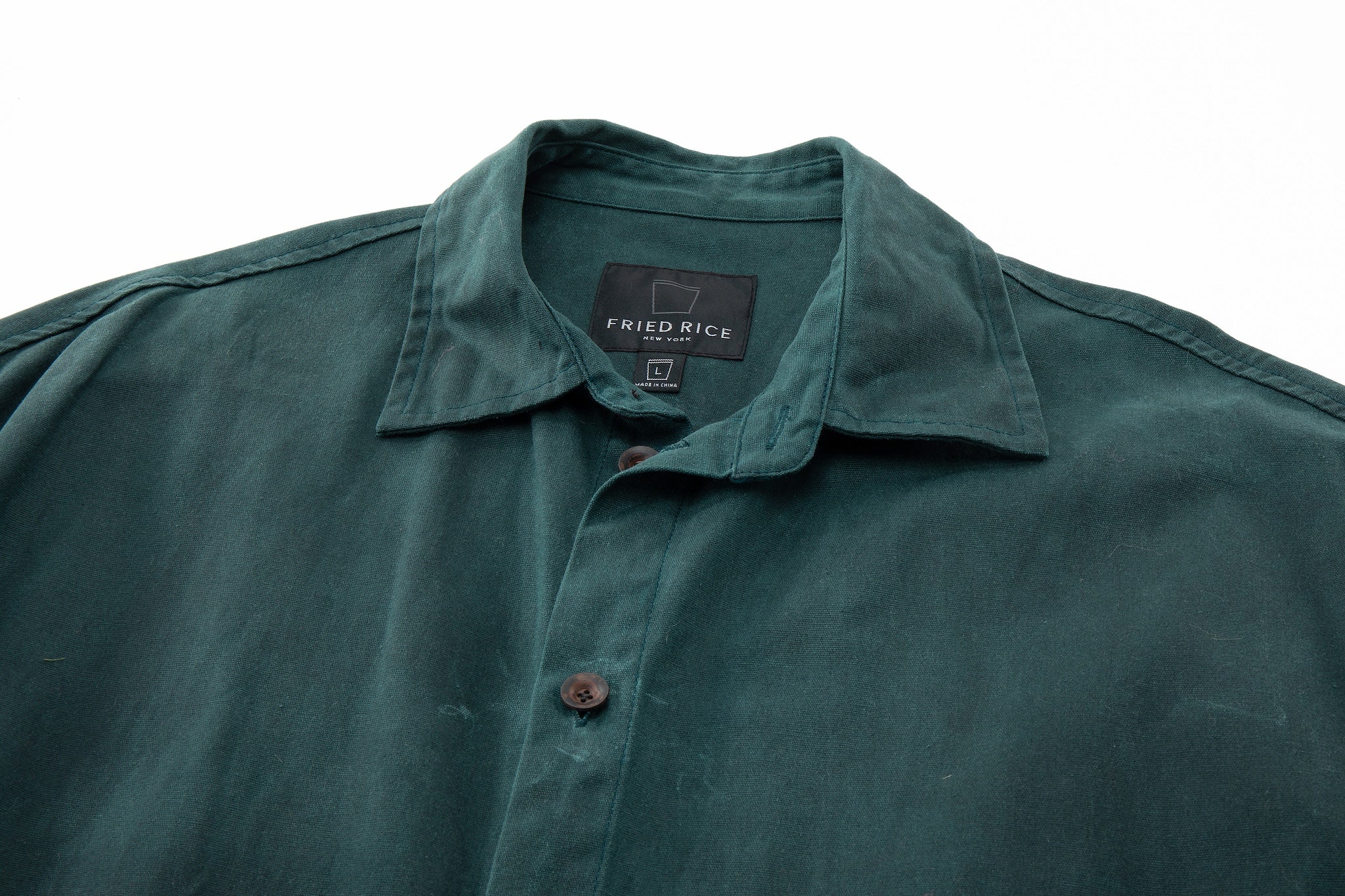 Crossbody Bag Overshirt - Jade Green, Light Wax - Image 24