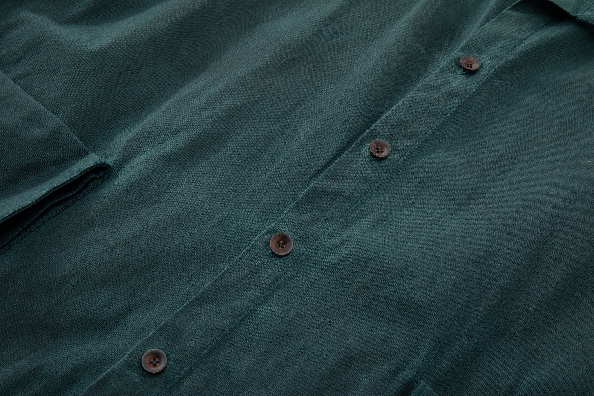 Crossbody Bag Overshirt - Jade Green, Light Wax - Image 25