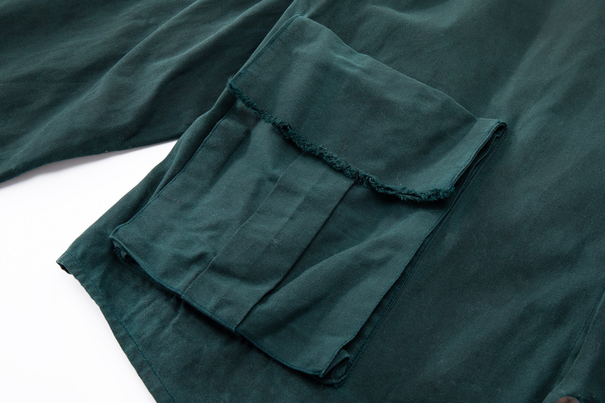 Crossbody Bag Overshirt - Jade Green, Light Wax - Image 26