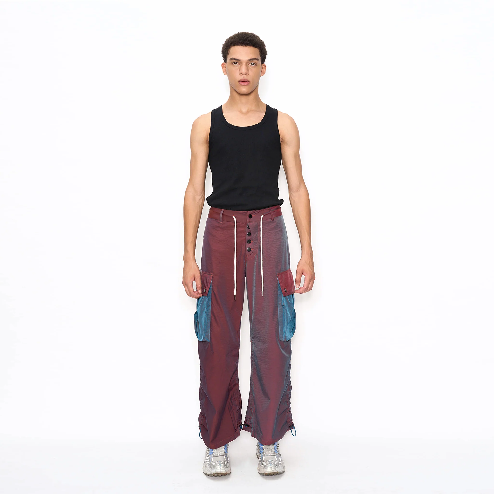 Iridescent Cargo Pants - Image 5