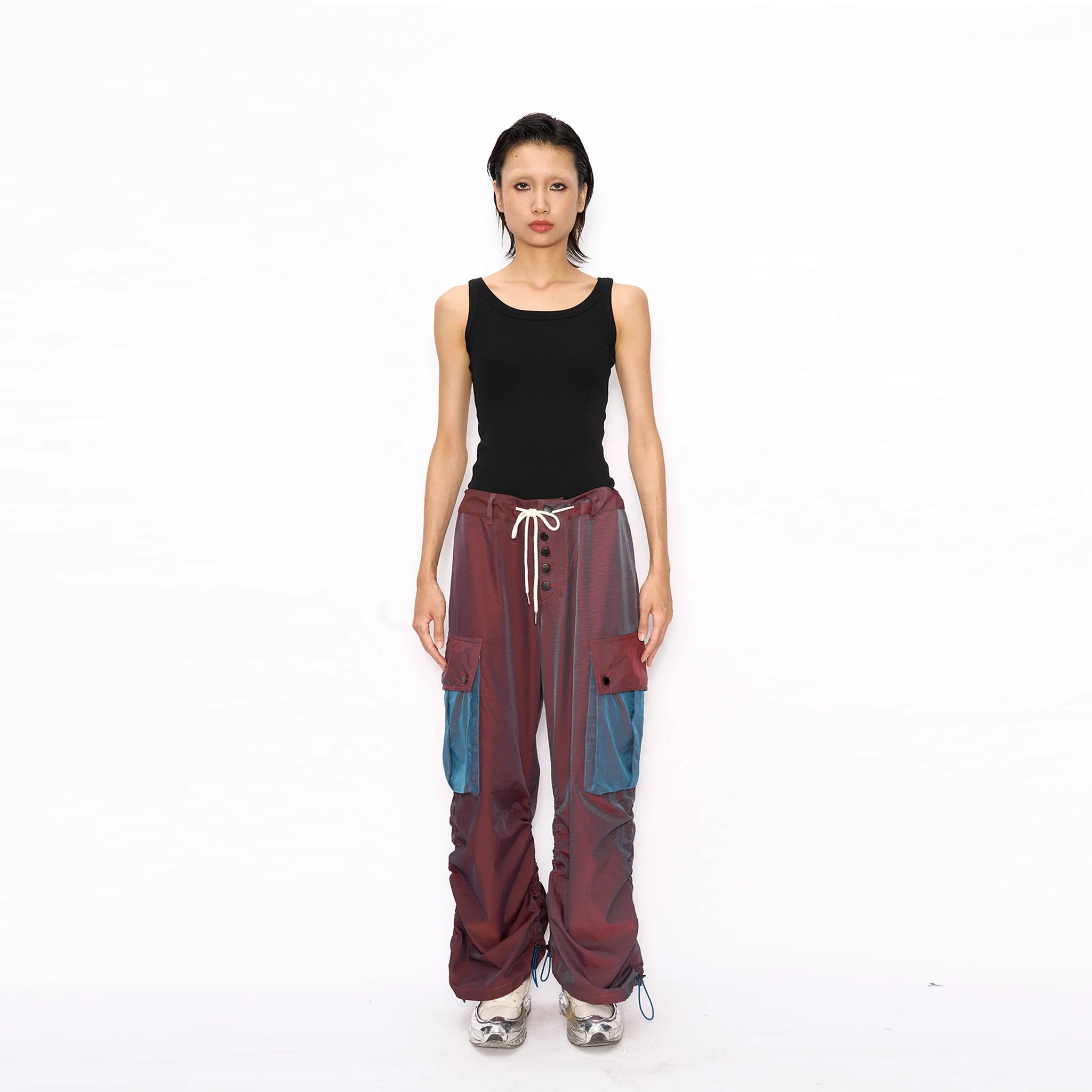 Iridescent Cargo Pants - Image 6