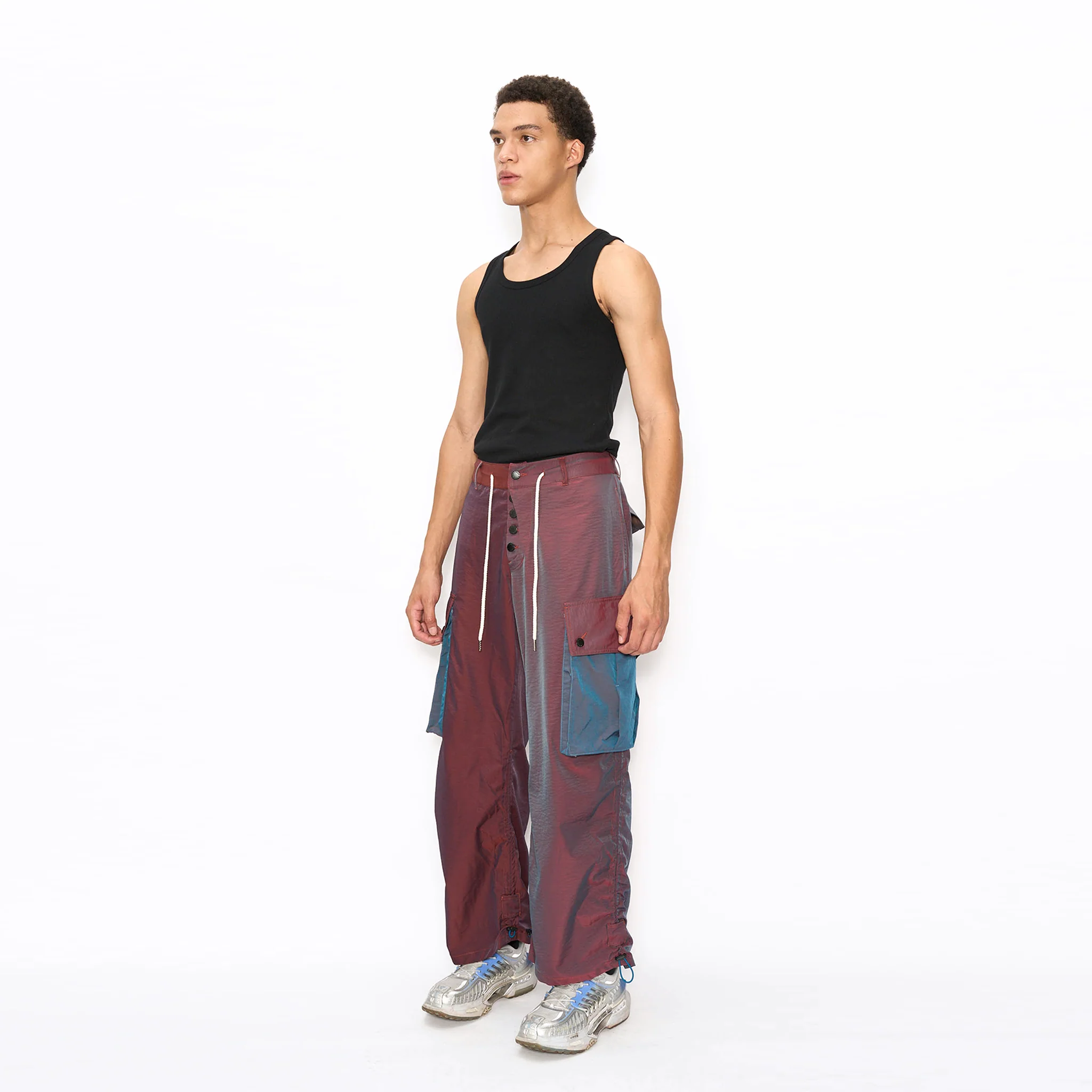 Iridescent Cargo Pants - Image 7