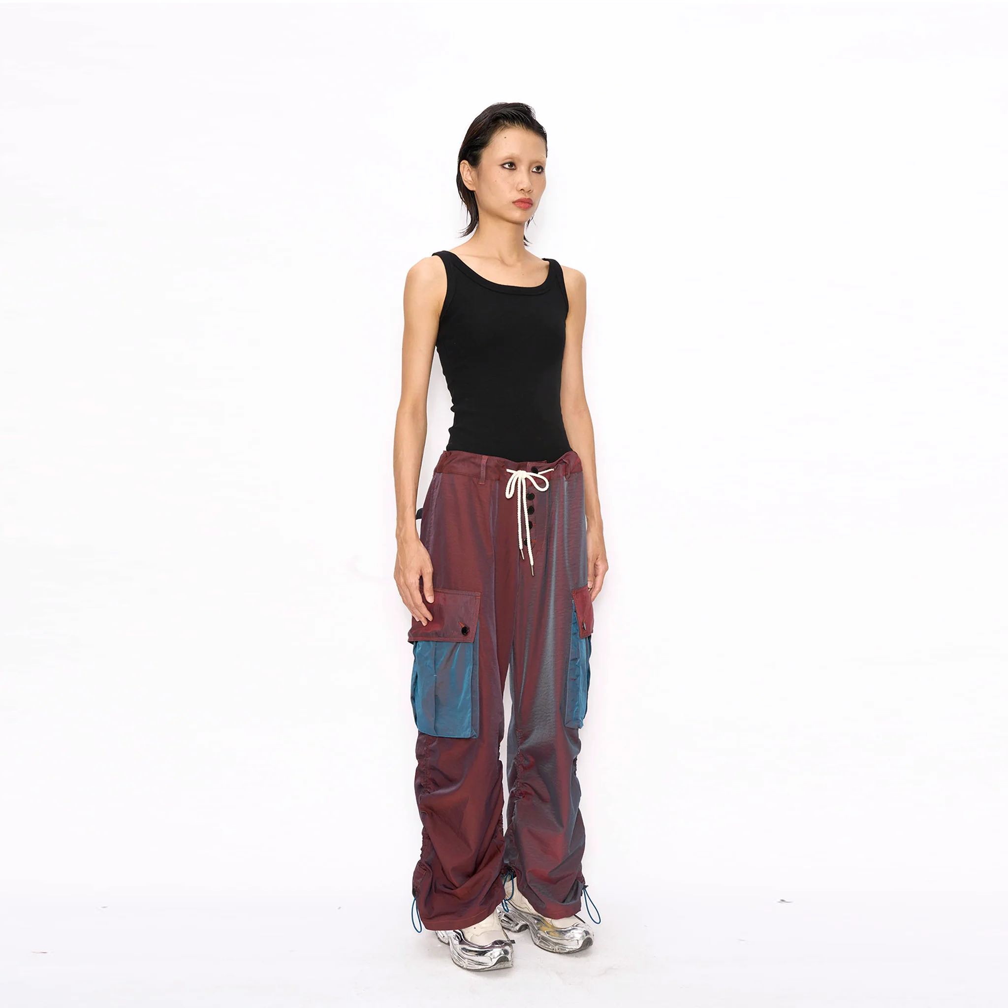 Iridescent Cargo Pants - Image 8