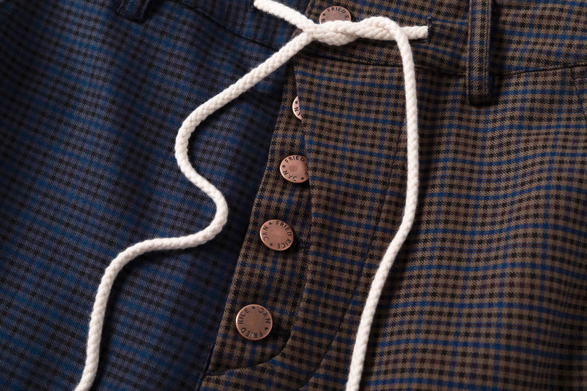 Two-Tone Pants Houndstooth Pant - Image 6