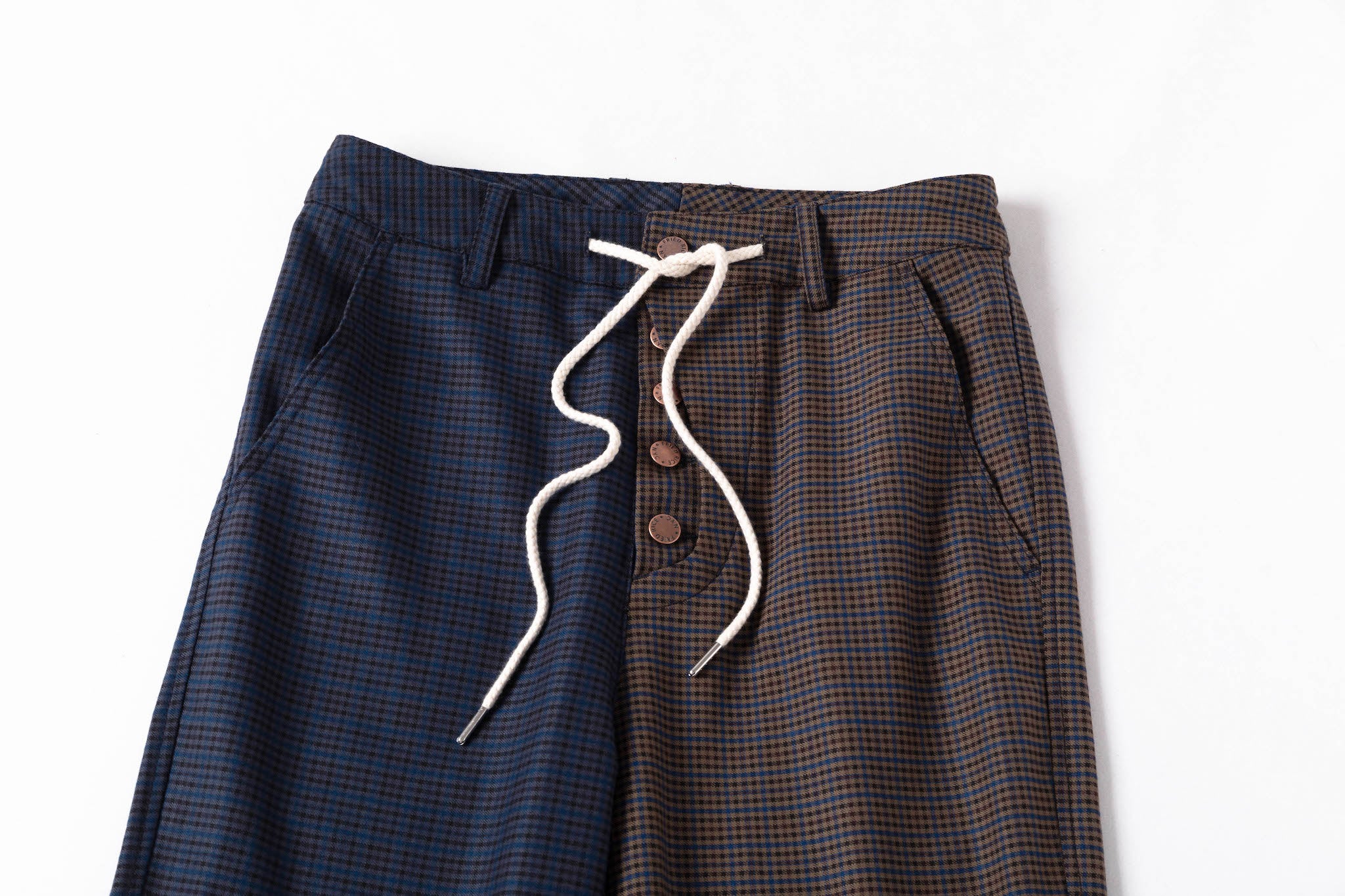 Two-Tone Pants Houndstooth Pant - Image 9