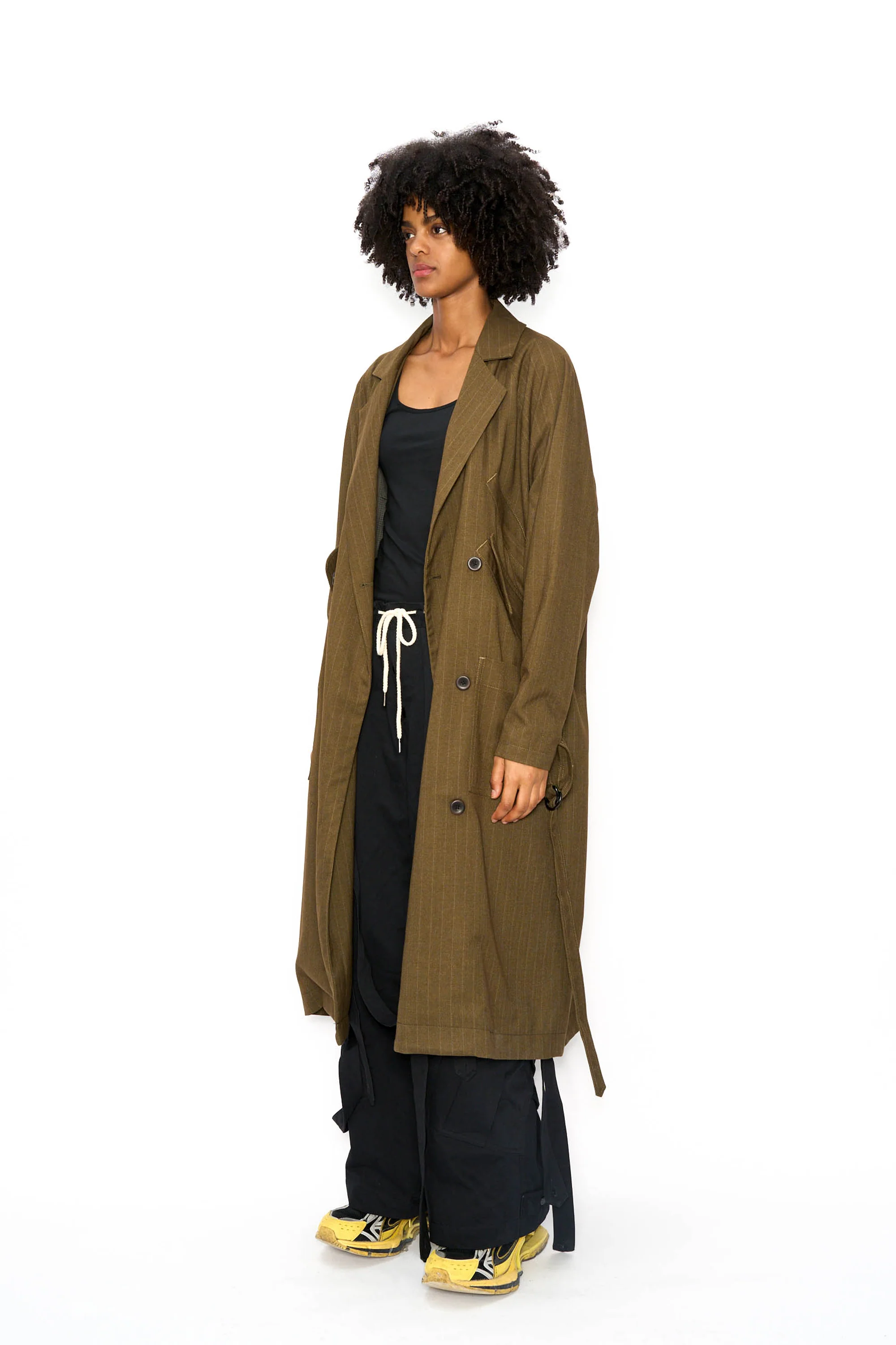 Gilled Trench Coat - Image 11