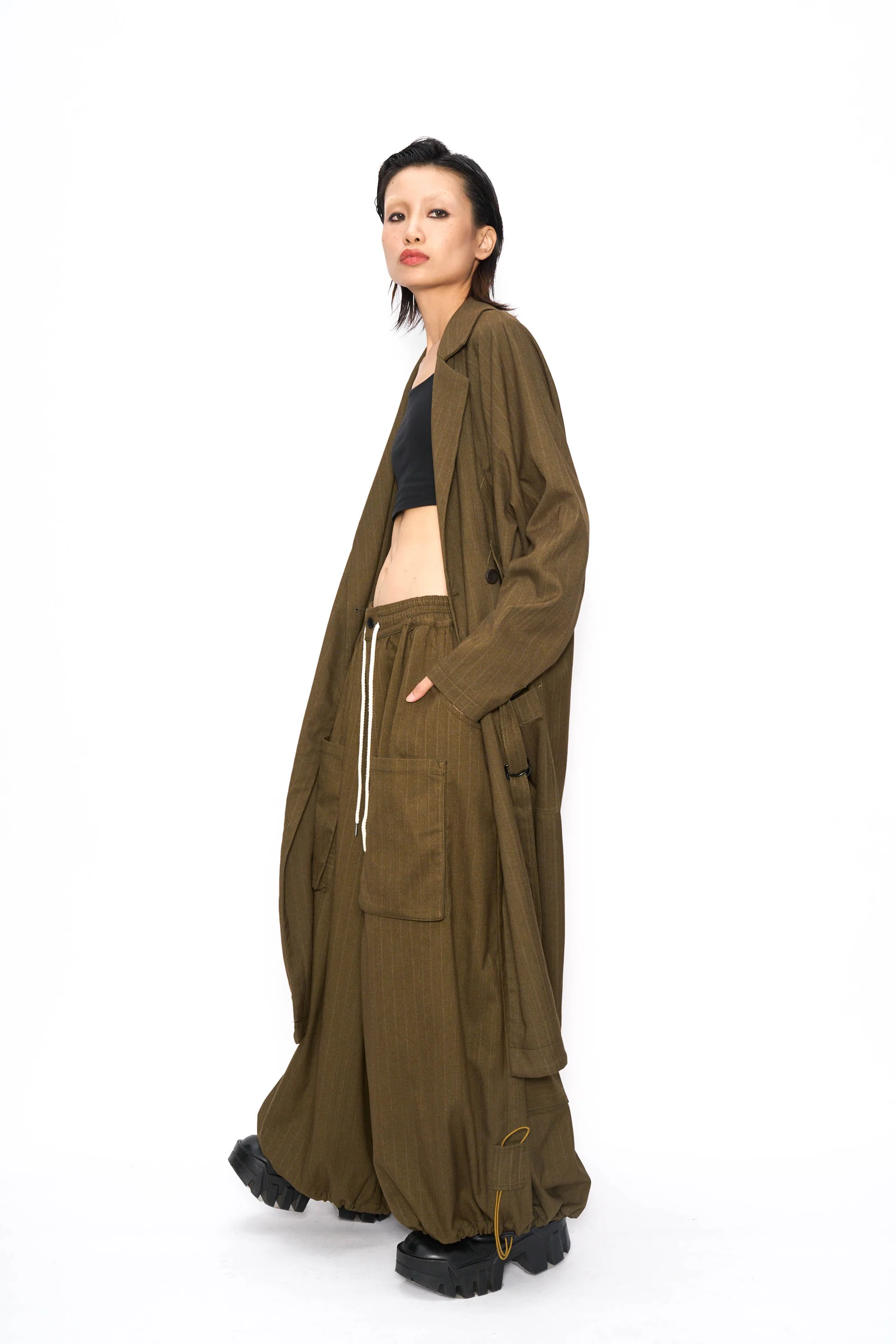 Gilled Trench Coat - Image 12