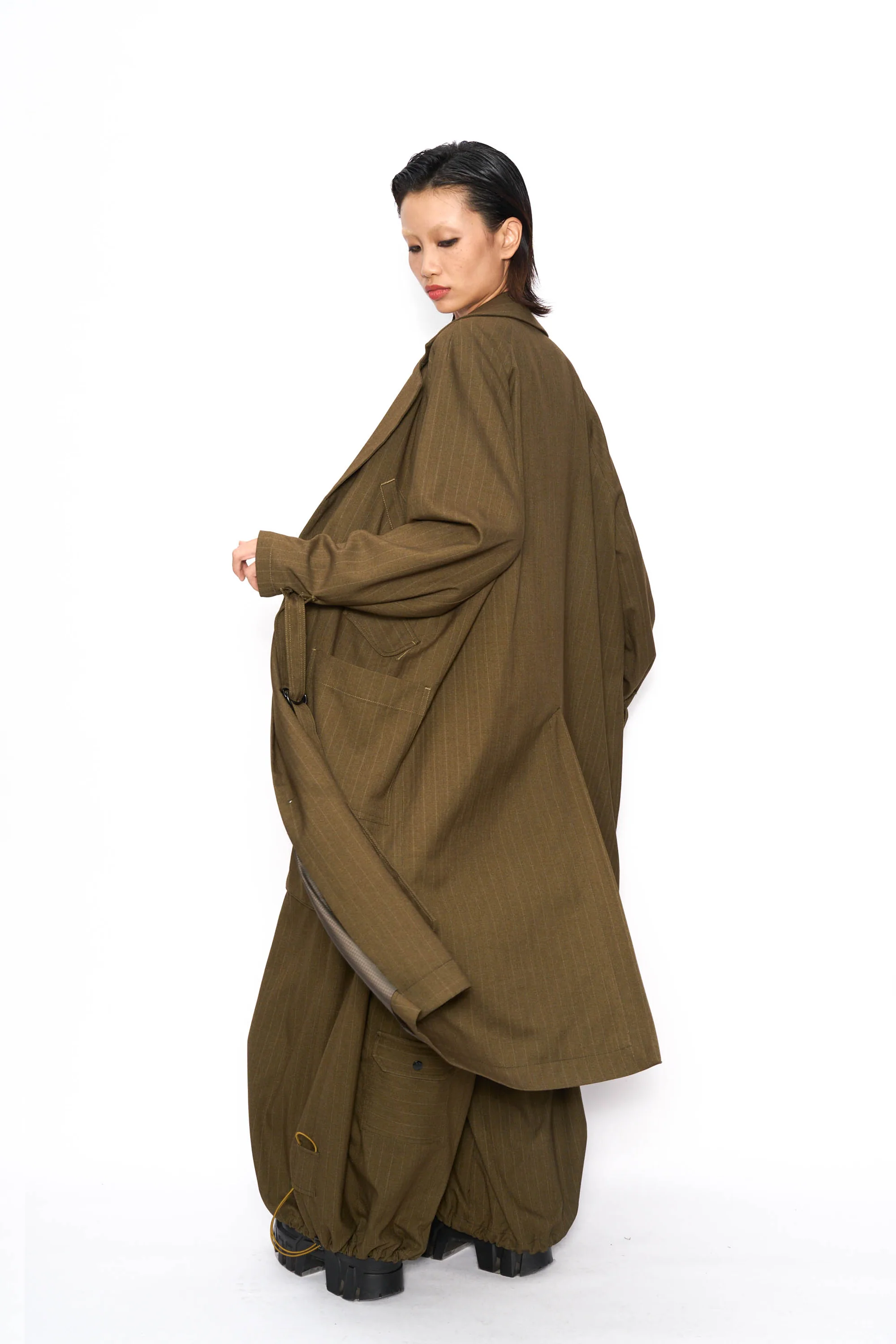 Gilled Trench Coat - Image 13