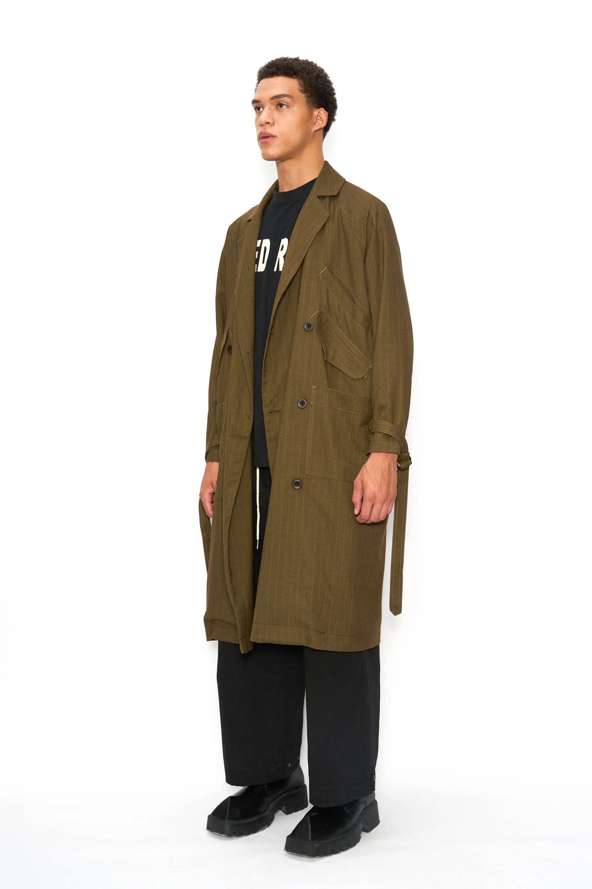 Gilled Trench Coat - Image 17