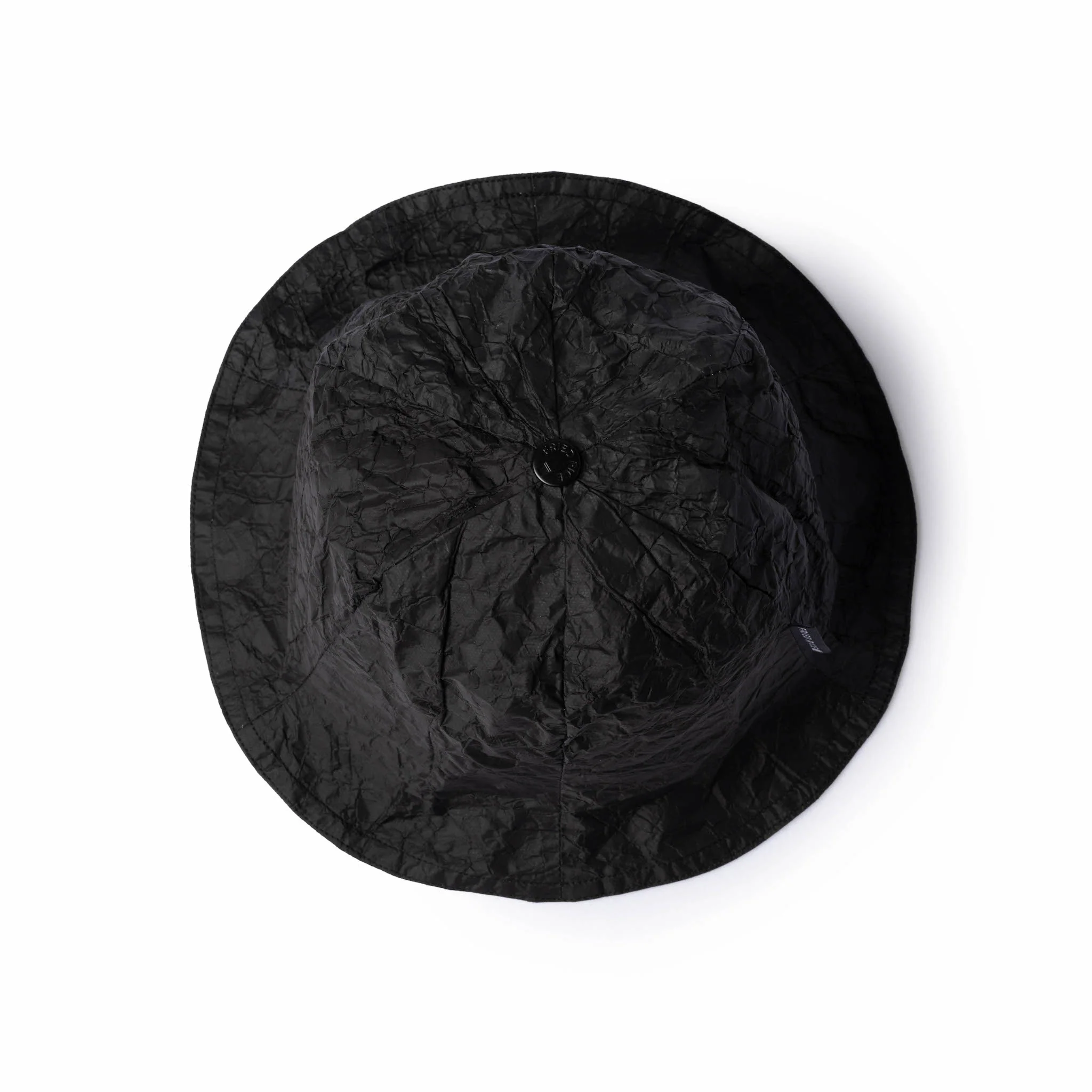 Crinkle Black Lampshade Bucket - Image 3