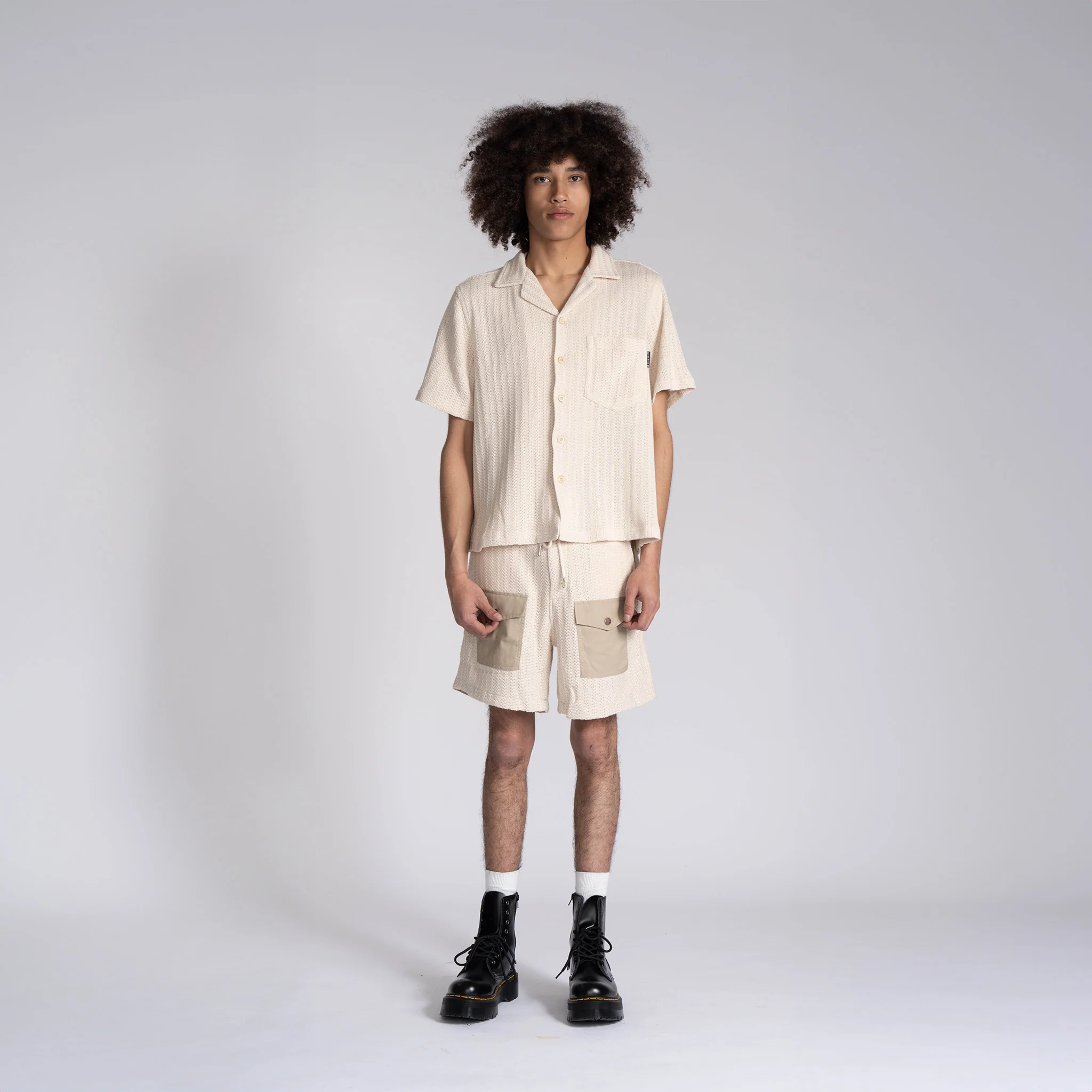 Saturday Knit Cargo Shorts - Image 4