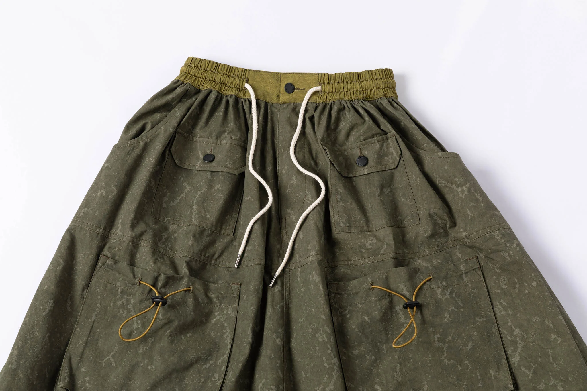 Marble Dyed Cargo Skirt - Image 10