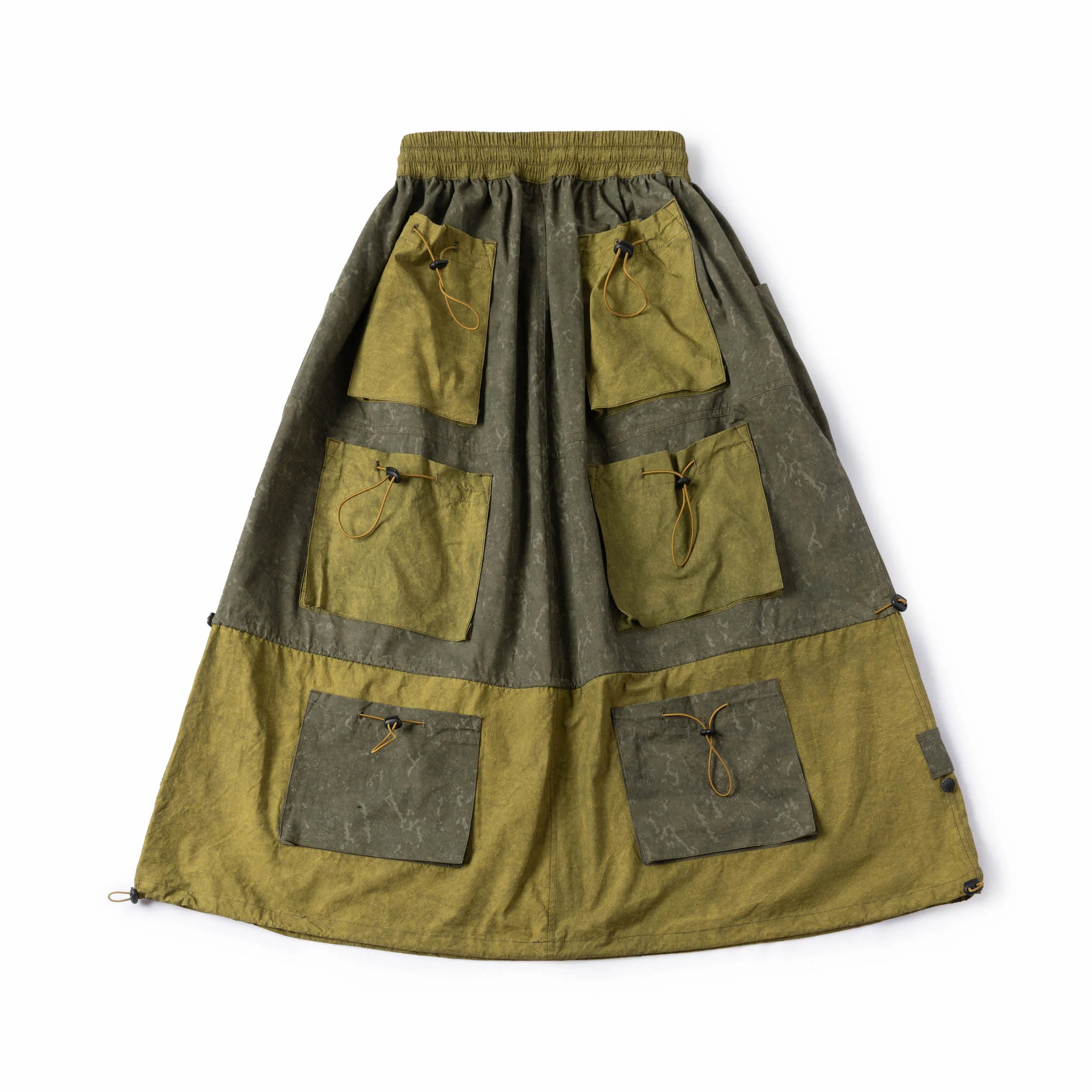 Marble Dyed Cargo Skirt - Image 3